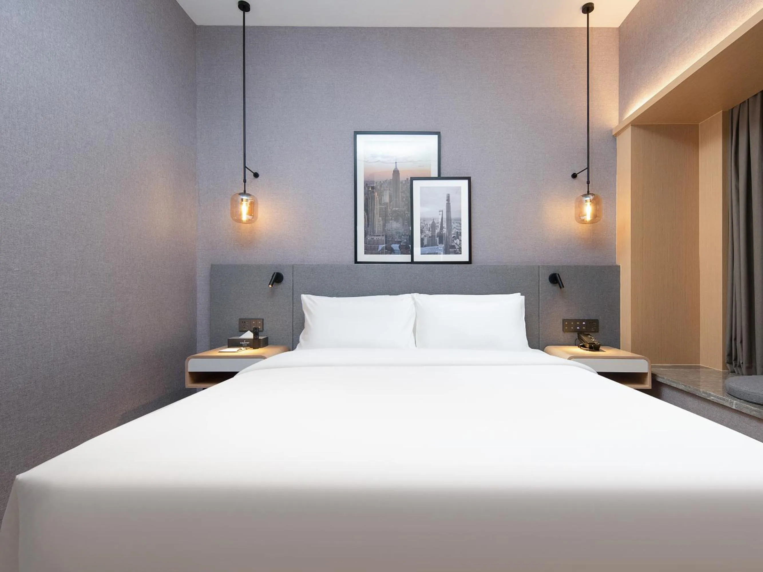 Bed in Country Inn & Suites by Radisson - Taishan East Branch