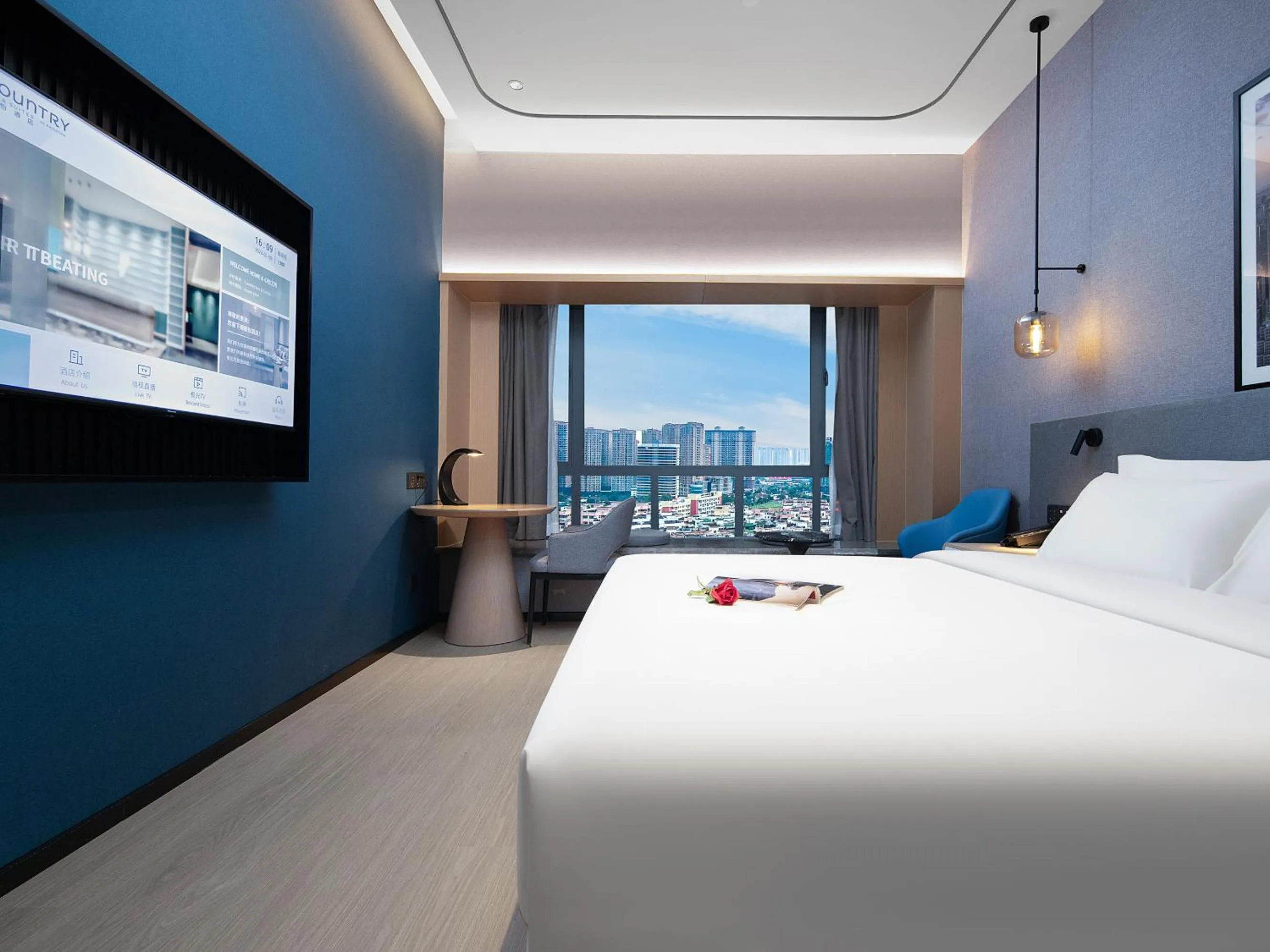 Bed in Country Inn & Suites by Radisson - Taishan East Branch