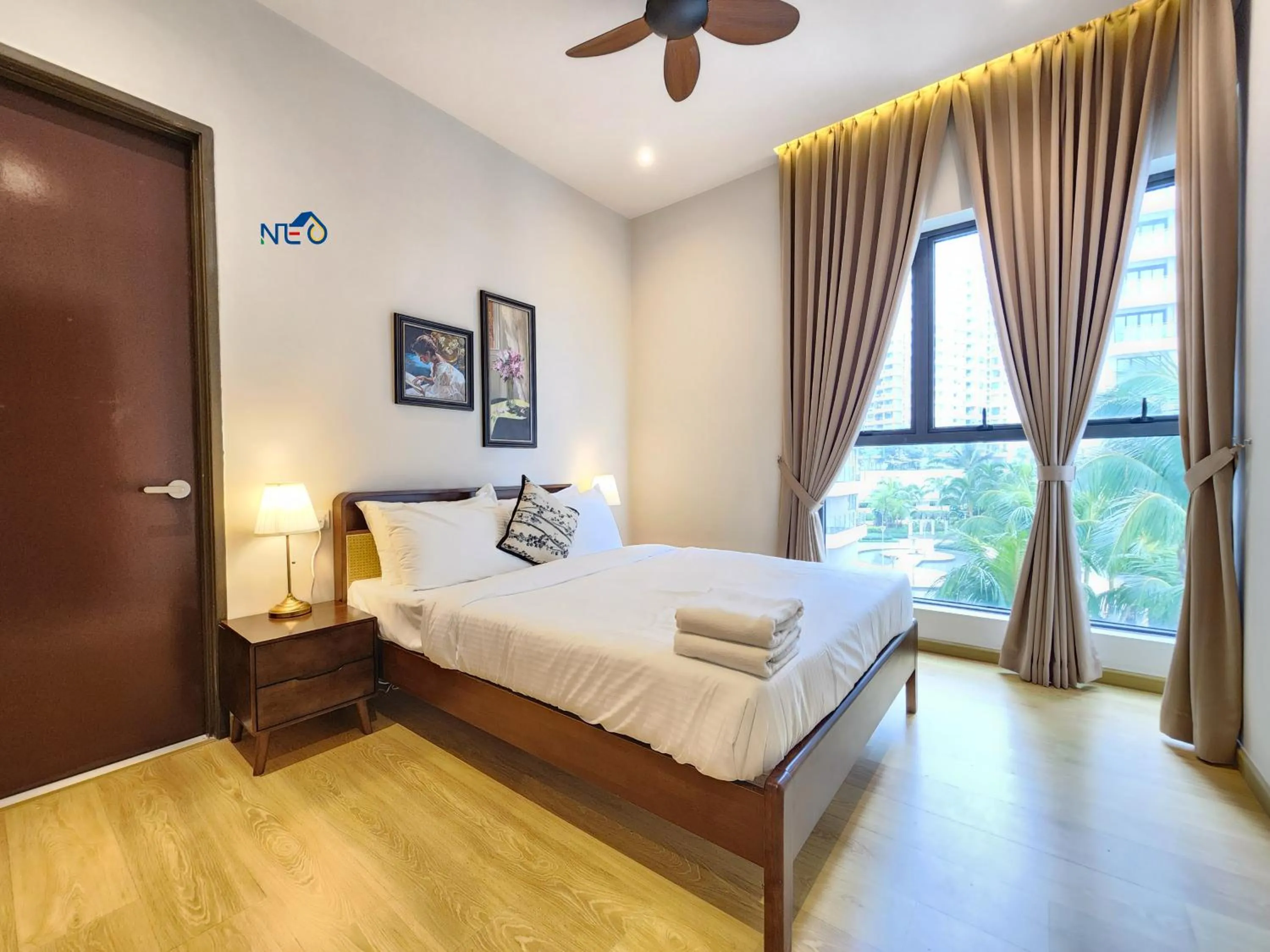 Bed in Country Garden Danga Bay InStyle Sea View Homestay Suite by NEO