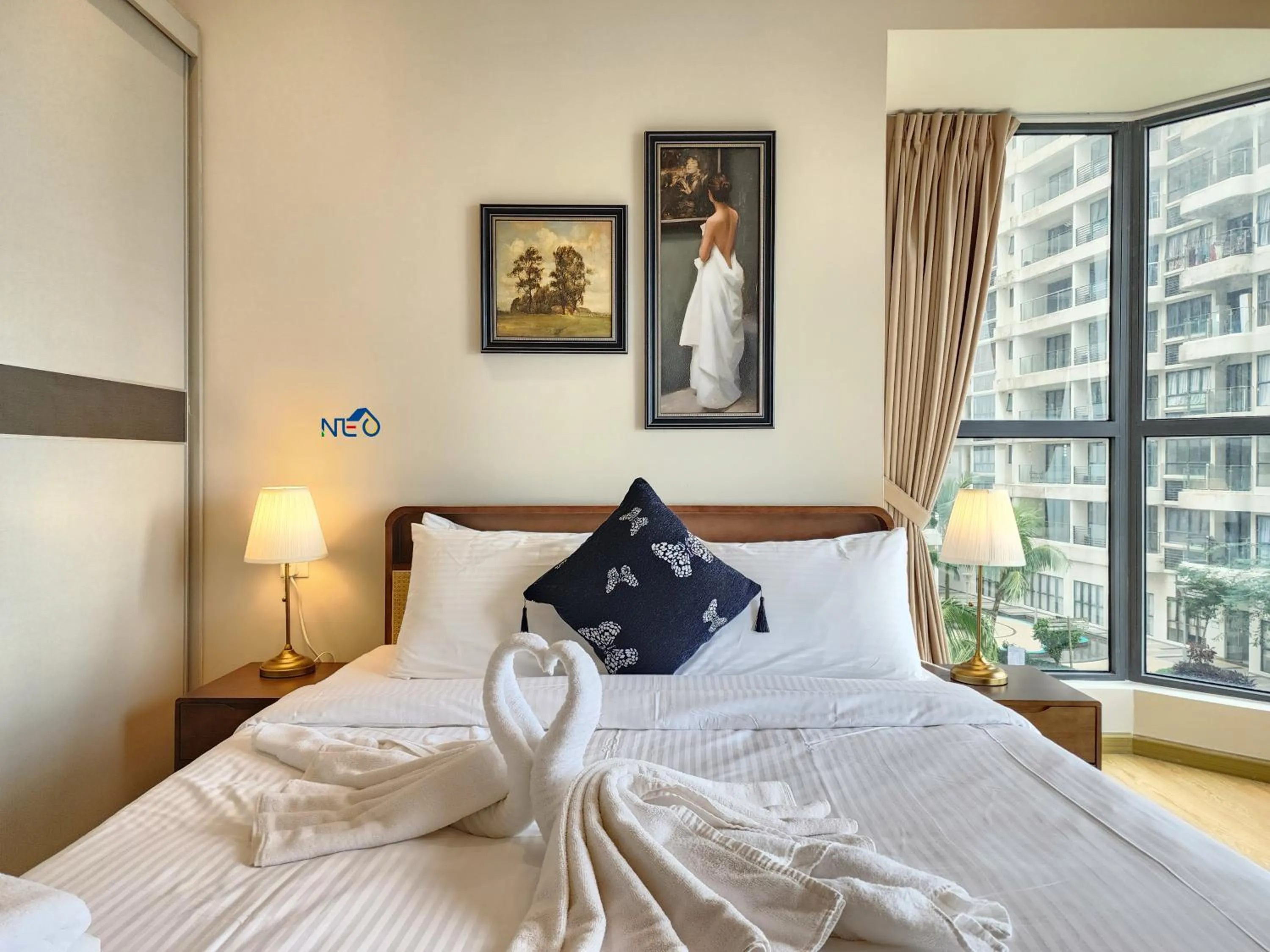 Bed in Country Garden Danga Bay InStyle Sea View Homestay Suite by NEO