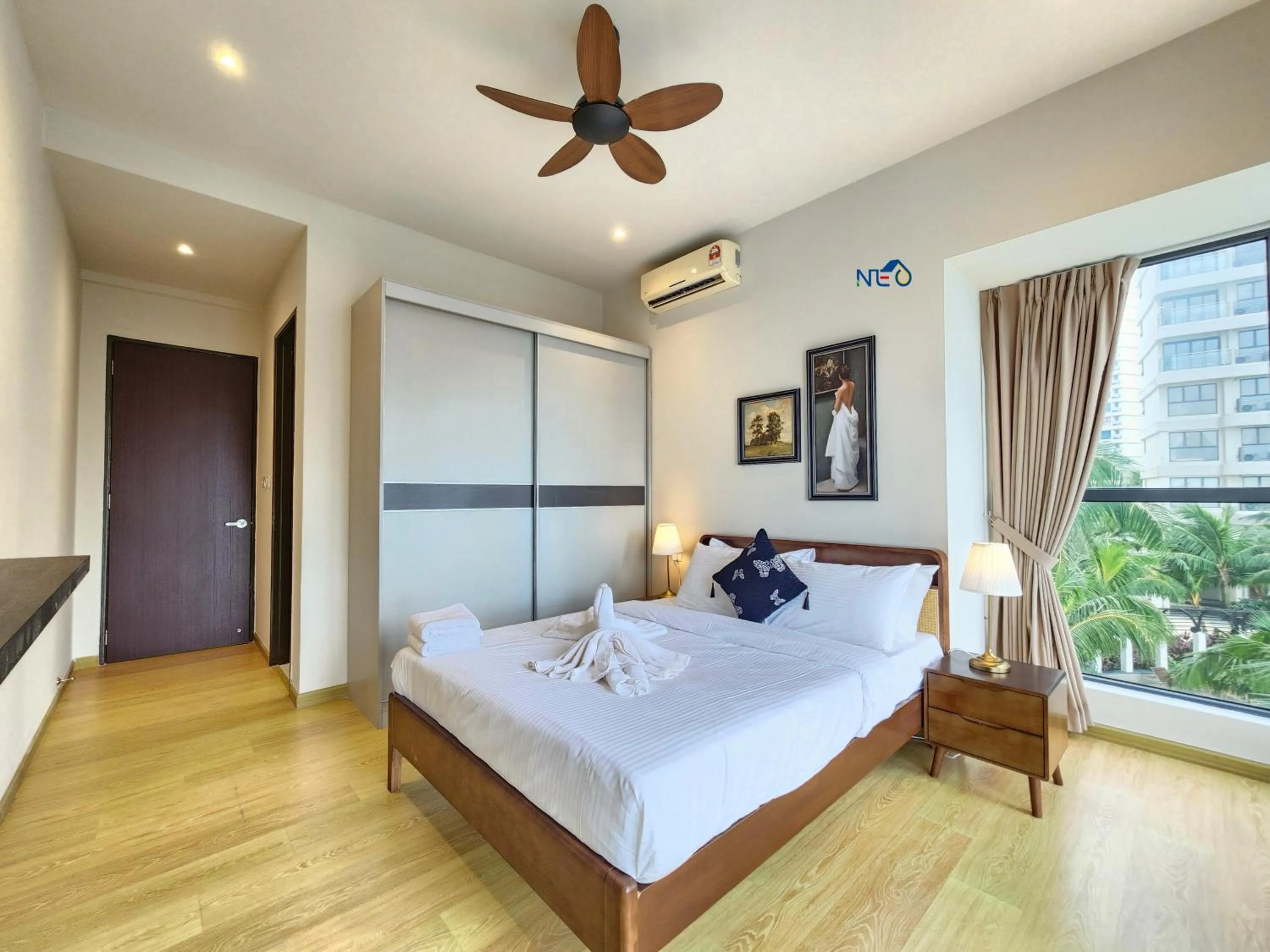 Bed in Country Garden Danga Bay InStyle Sea View Homestay Suite by NEO