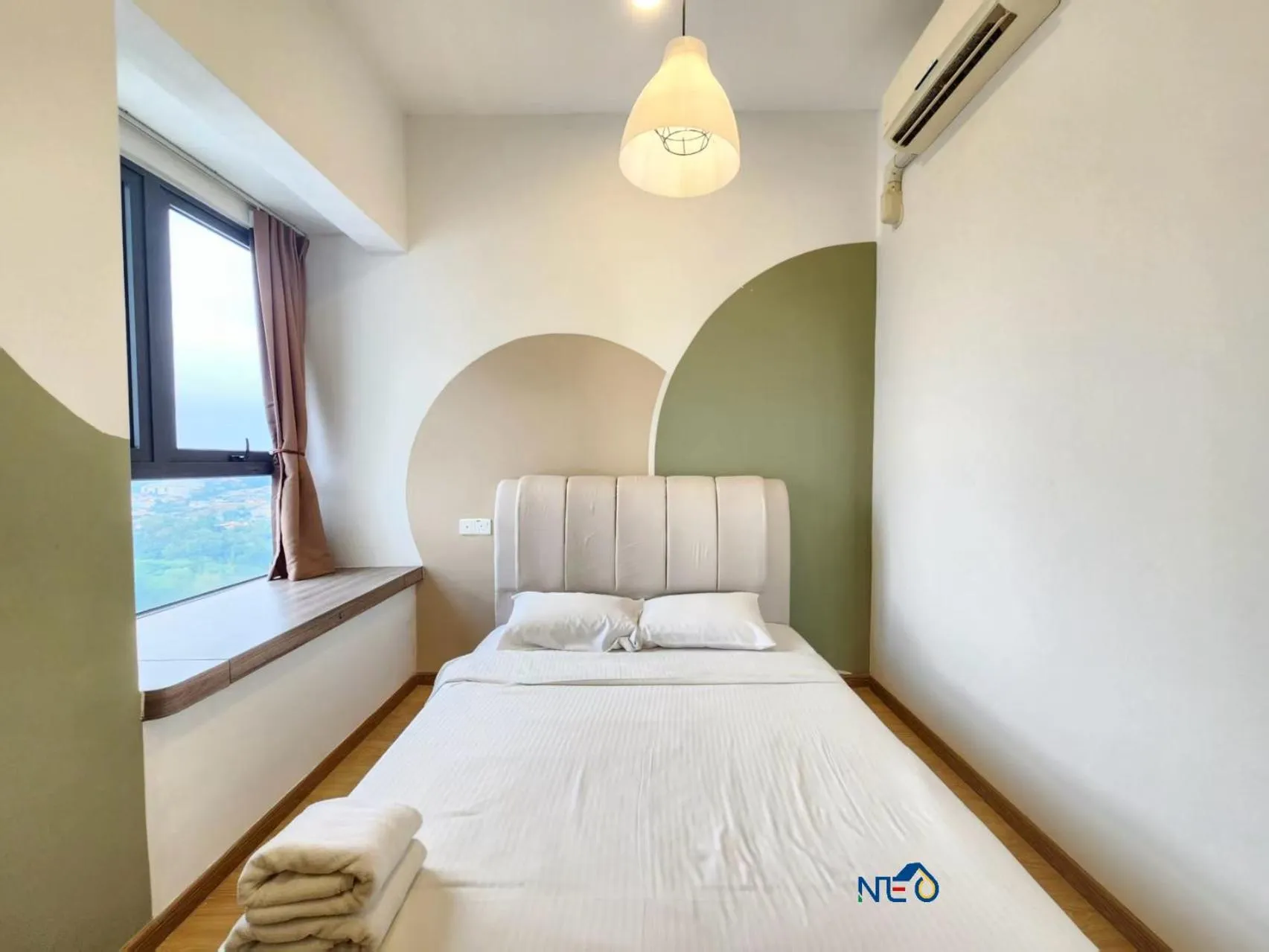 Bed in Country Garden Danga Bay InStyle Sea View Homestay Suite by NEO