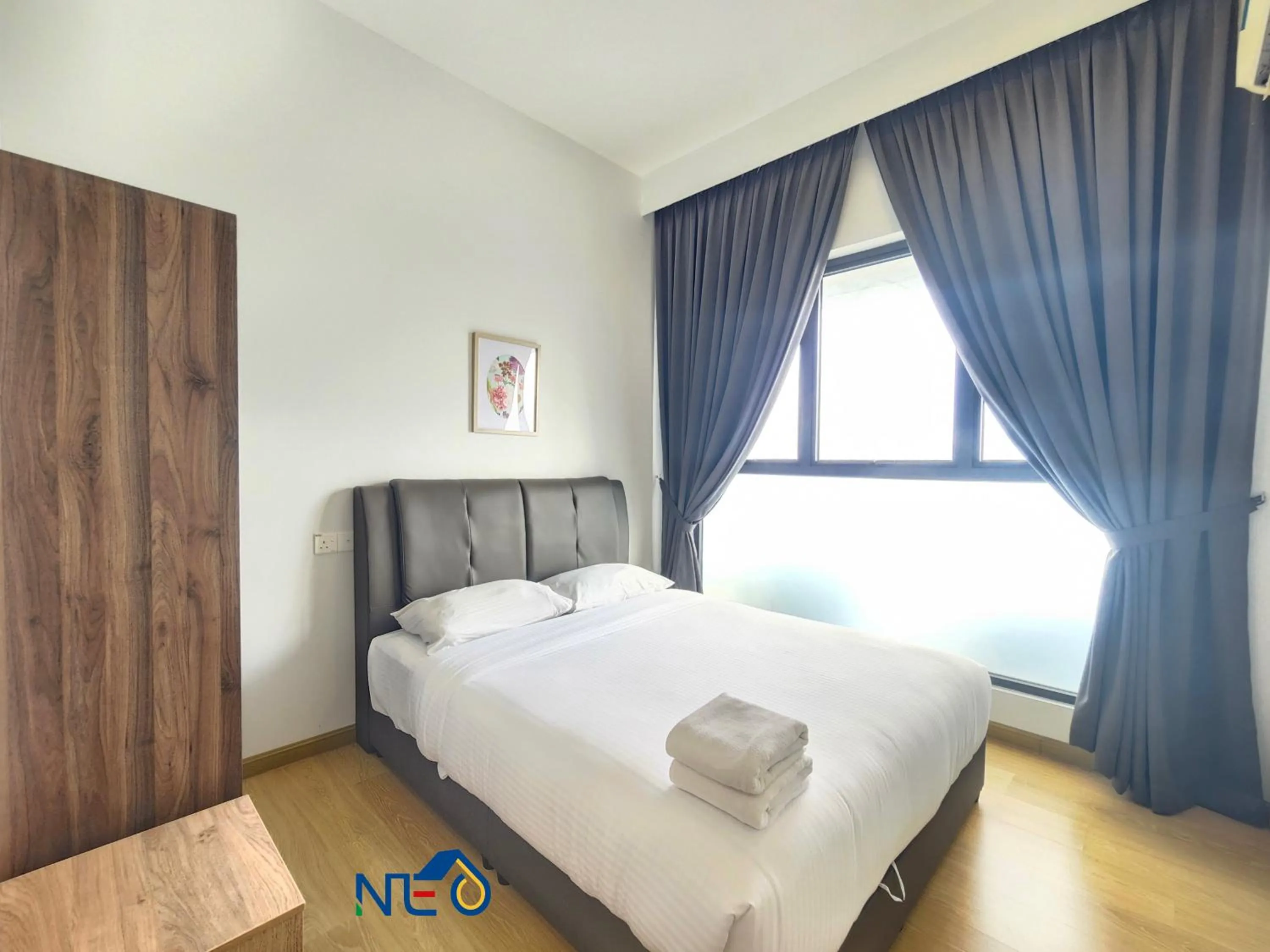 Bed in Country Garden Danga Bay InStyle Sea View Homestay Suite by NEO
