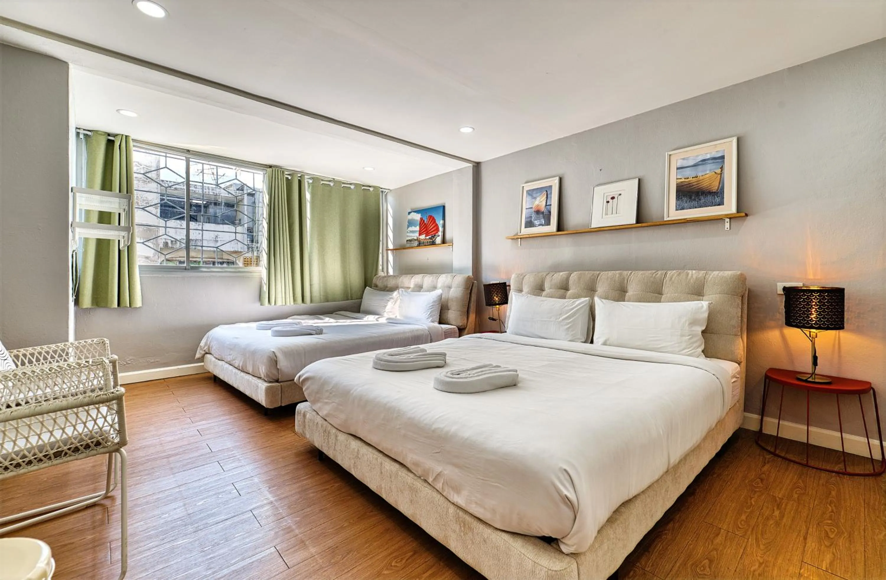 Bedroom, Bed in Bangkok Watergate Townhouse 曼谷中心水門家