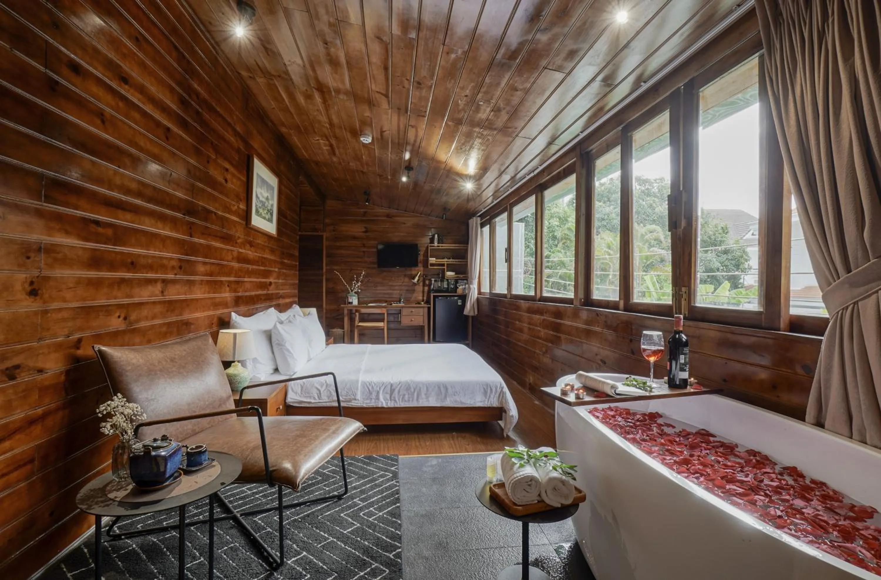 Photo of the whole room, Bed in Nexus House Garden Thao Dien