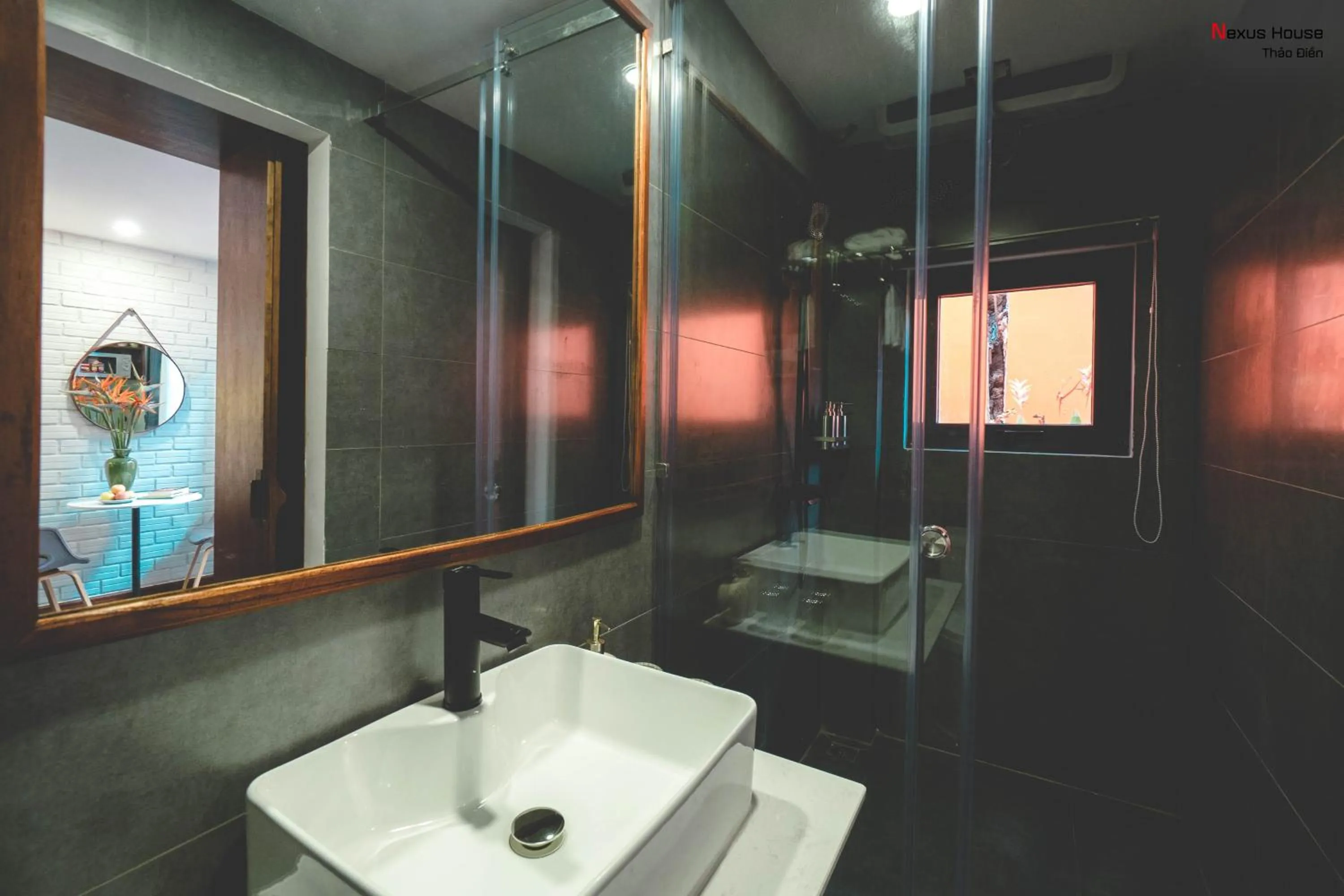 Bathroom in Nexus House Garden Thao Dien