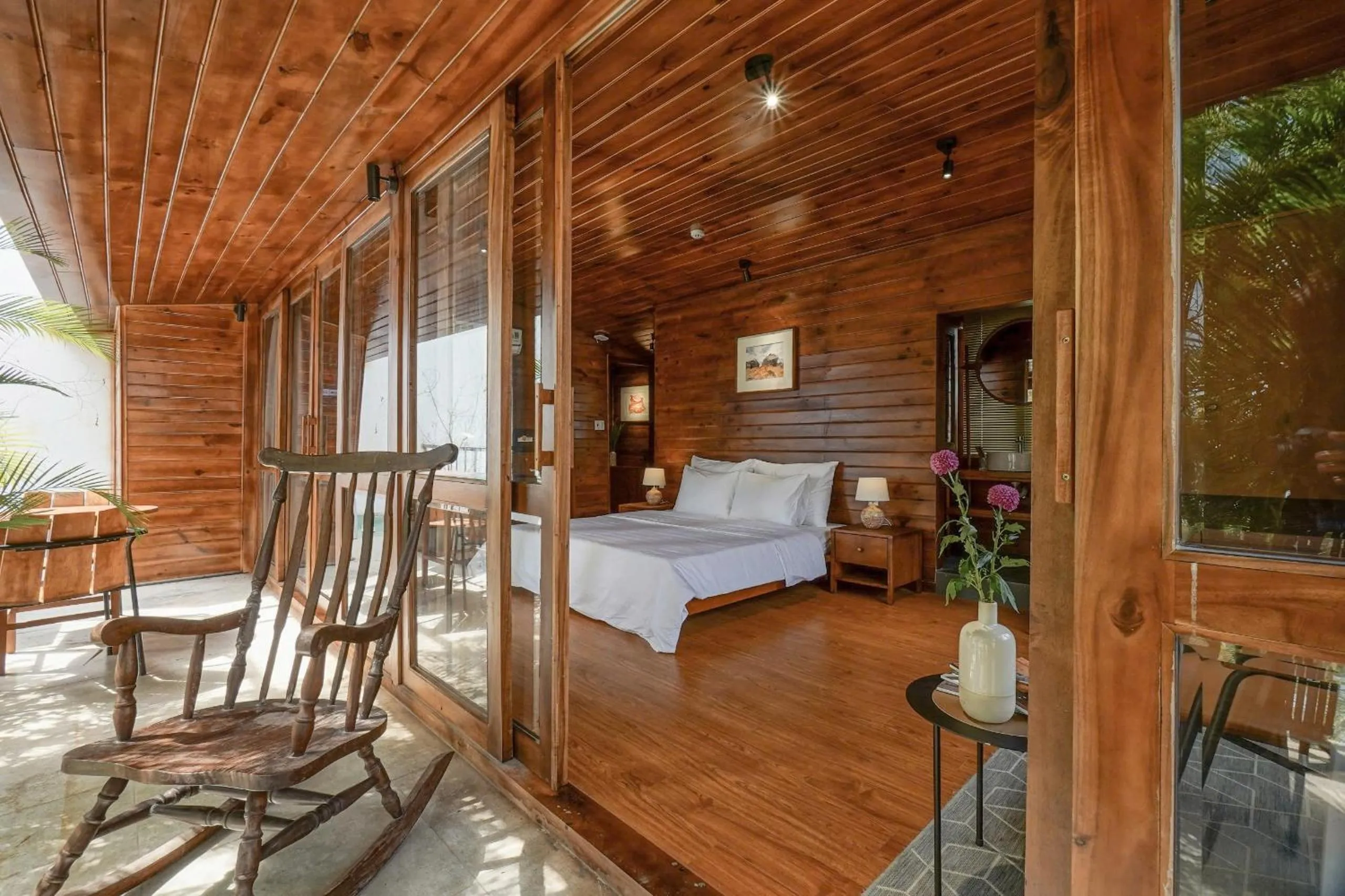 Bed in Nexus House Garden Thao Dien