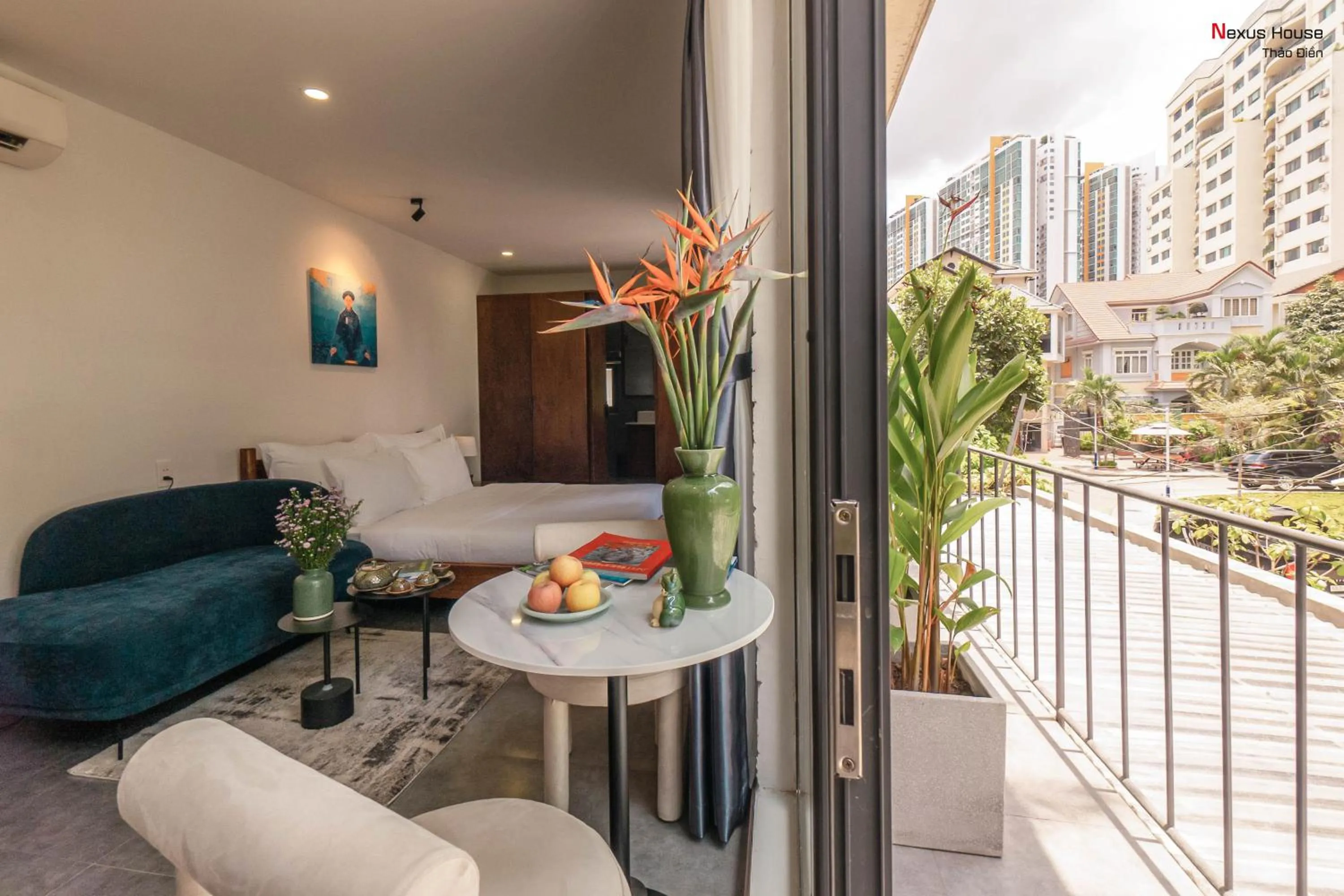 Balcony/Terrace in Nexus House Garden Thao Dien
