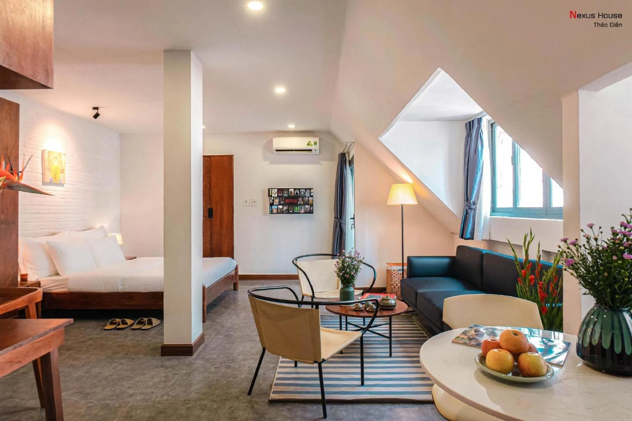 Photo of the whole room, Bed in Nexus House Garden Thao Dien