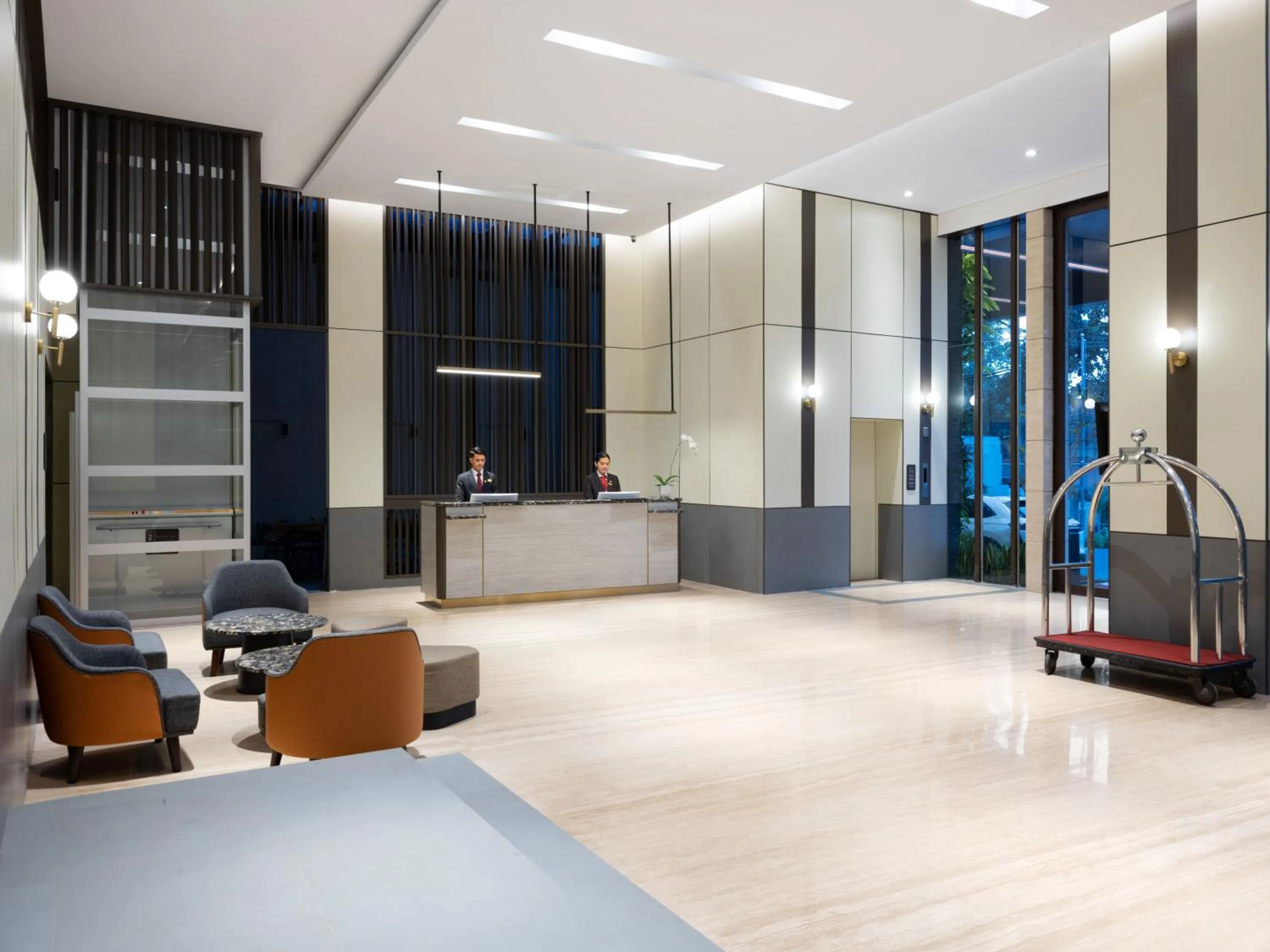 Property building in Hotel Santika PasirKaliki