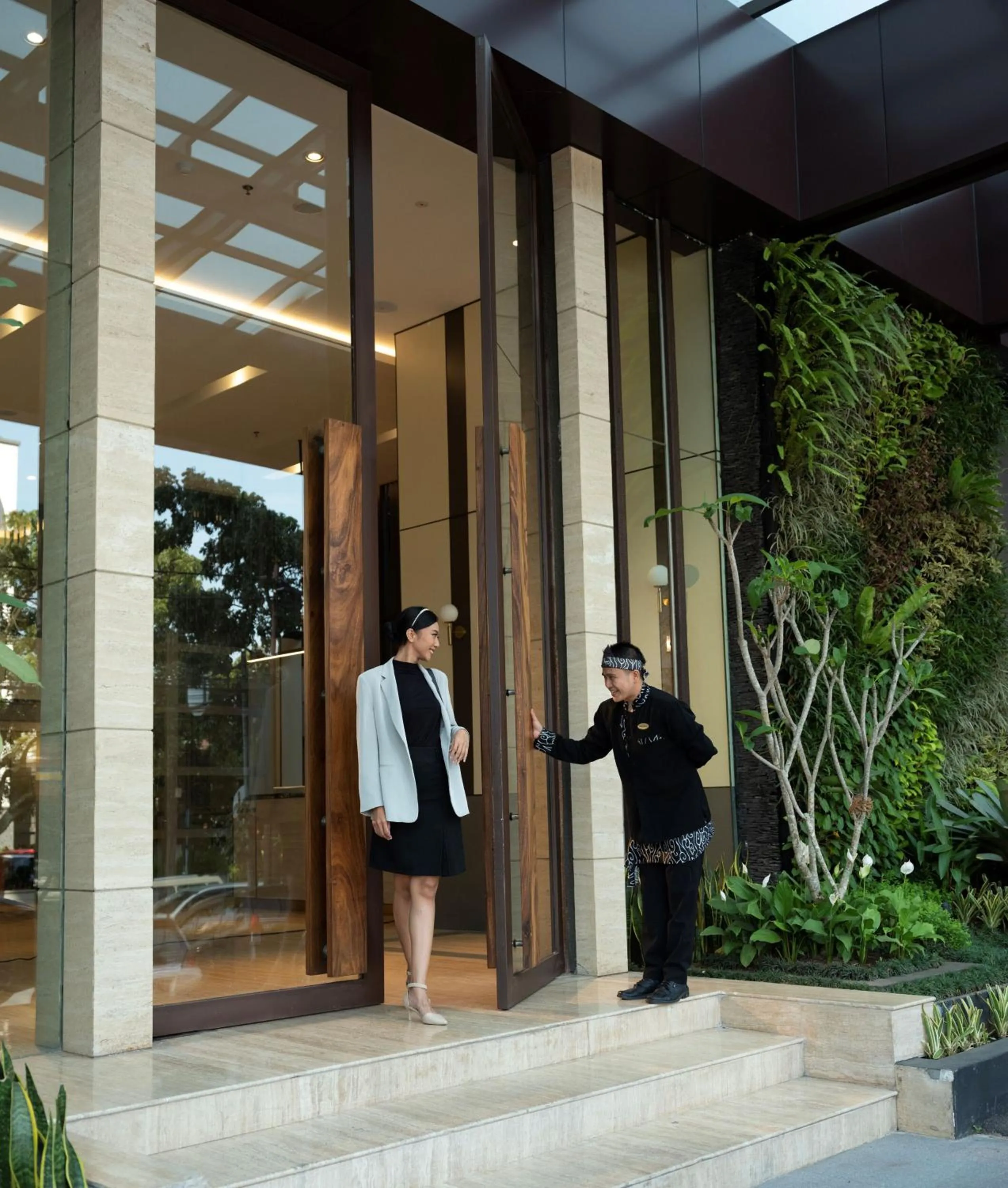Property building in Hotel Santika PasirKaliki