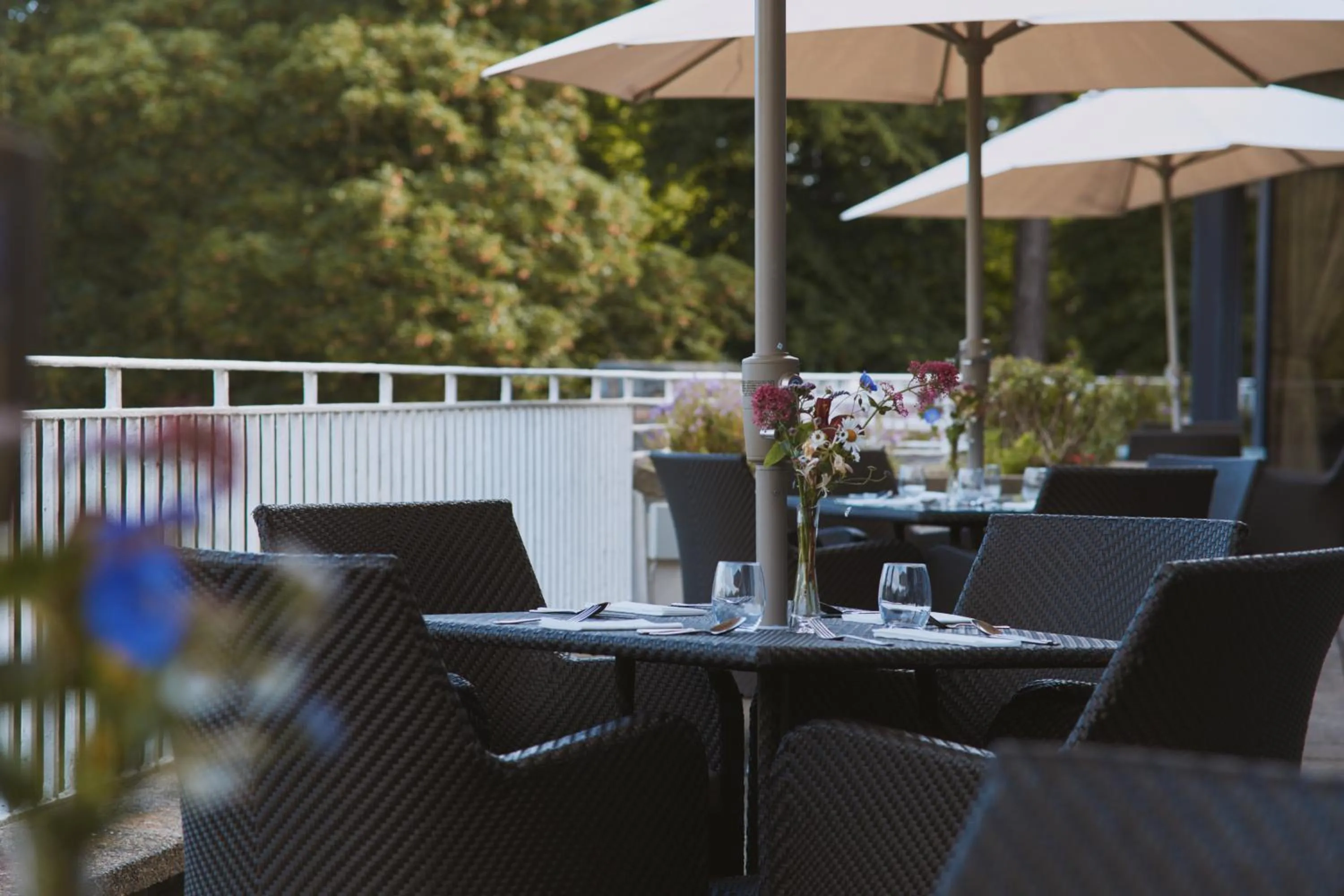 Patio in St. Pierre Park Hotel & Golf