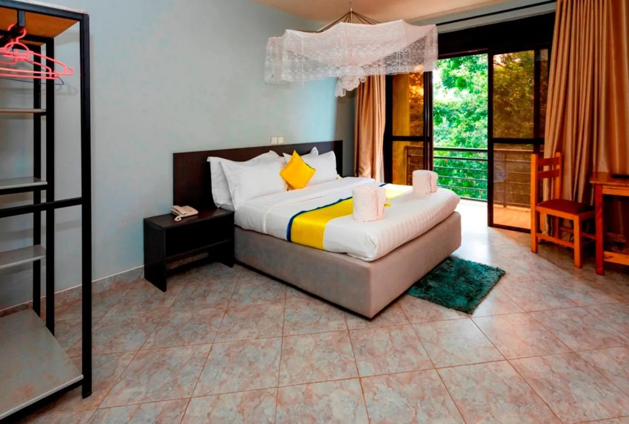 Bed in Sky Beach Hotel