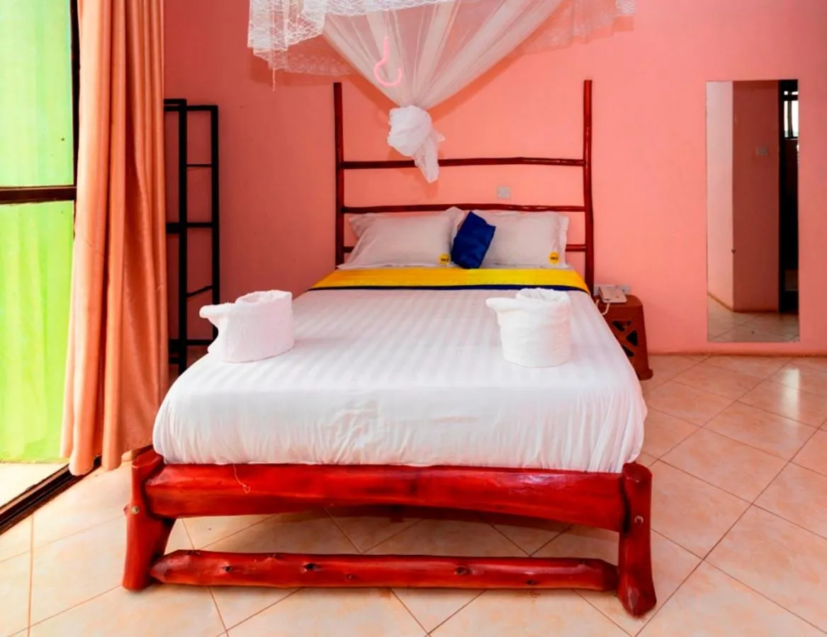 Bed in Sky Beach Hotel