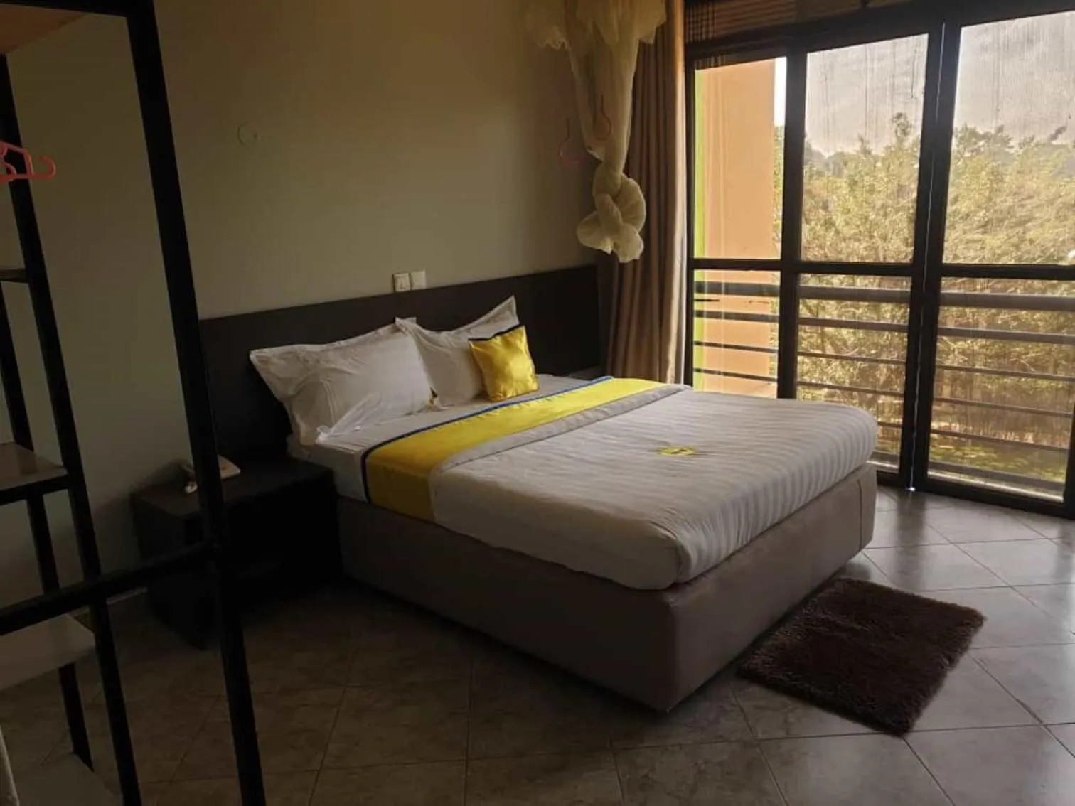 Bed in Sky Beach Hotel