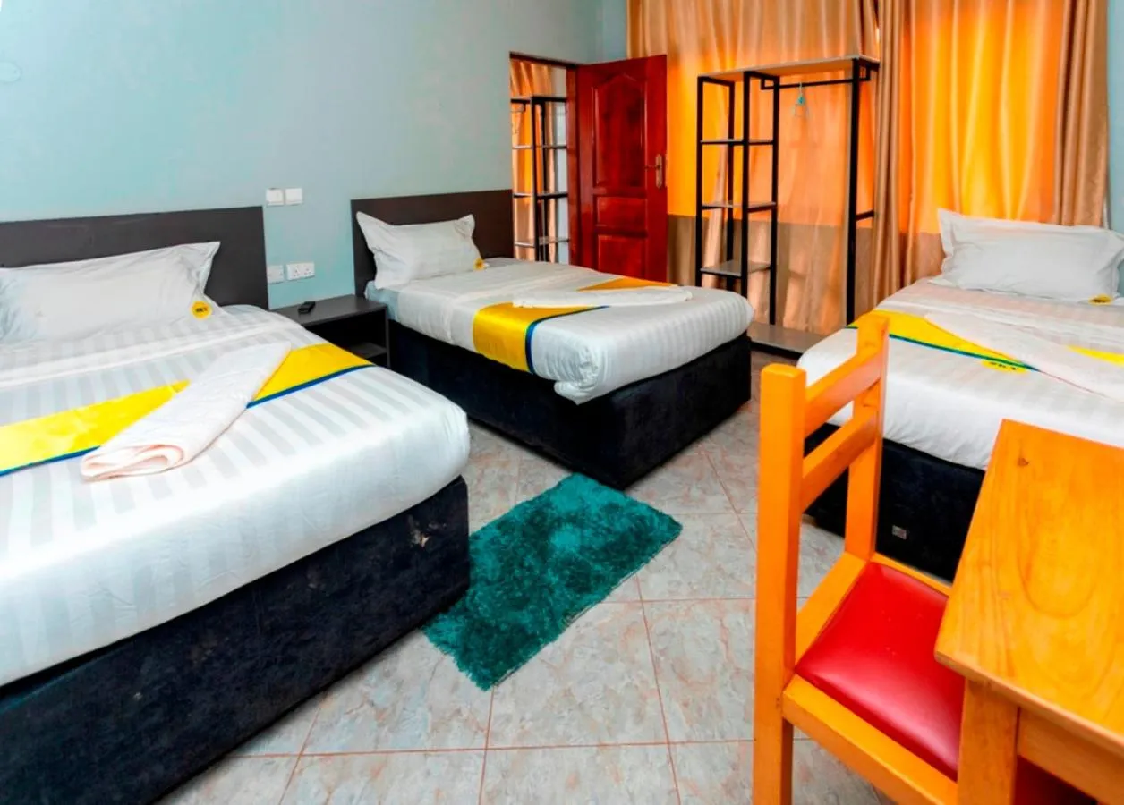 Bed in Sky Beach Hotel