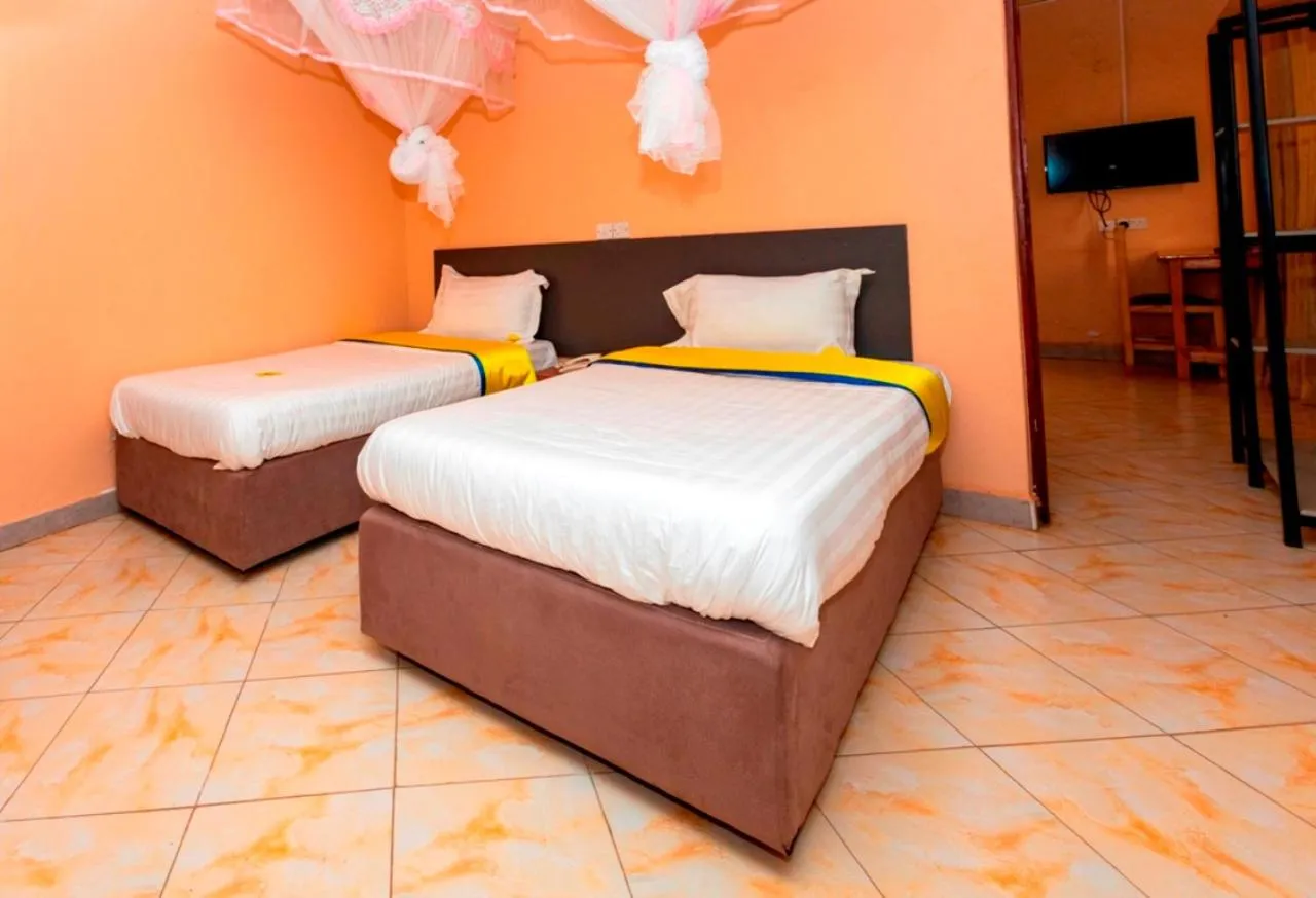 Bed in Sky Beach Hotel