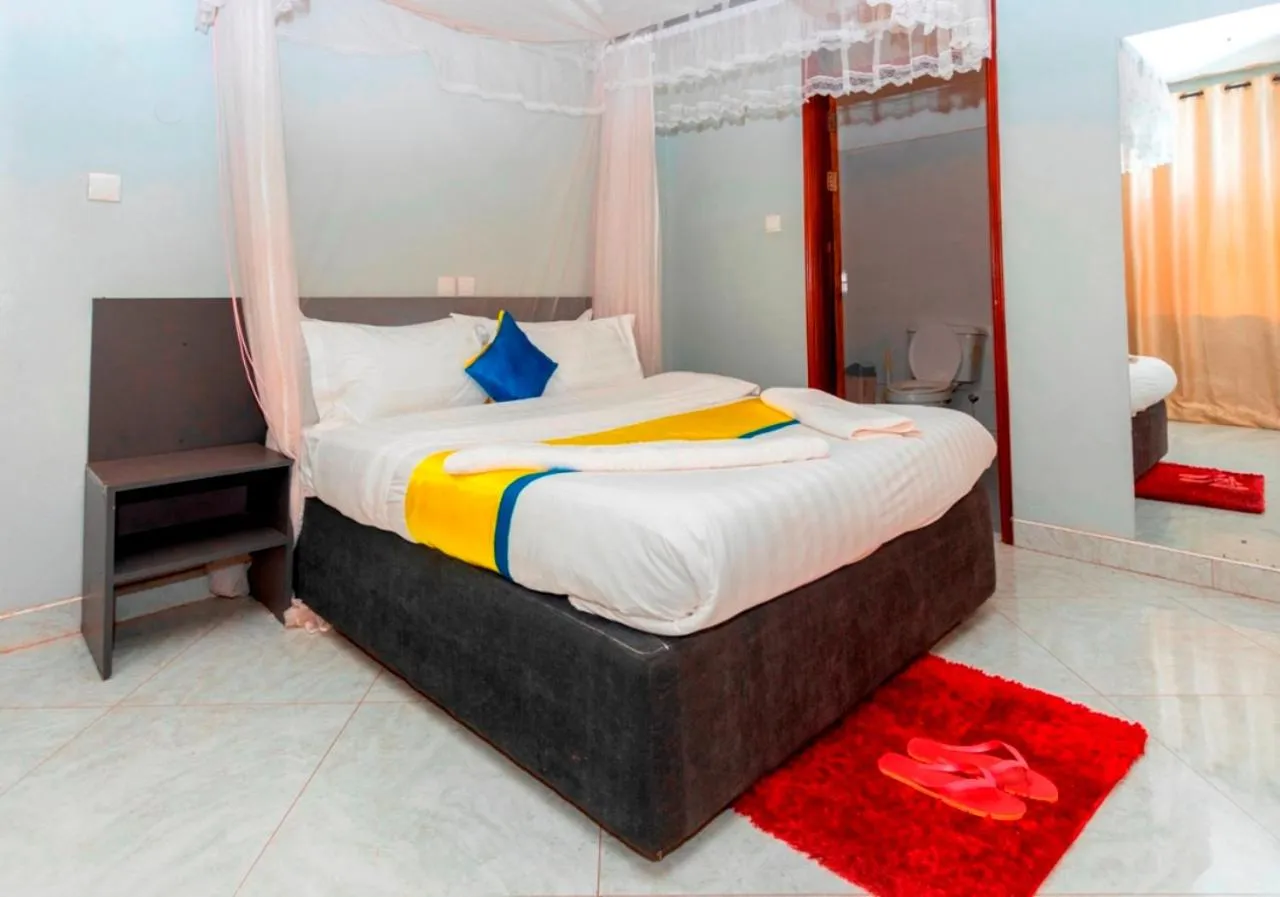 Bed in Sky Beach Hotel