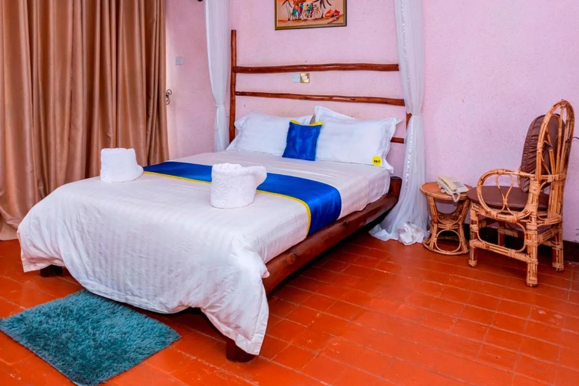 Bed in Sky Beach Hotel