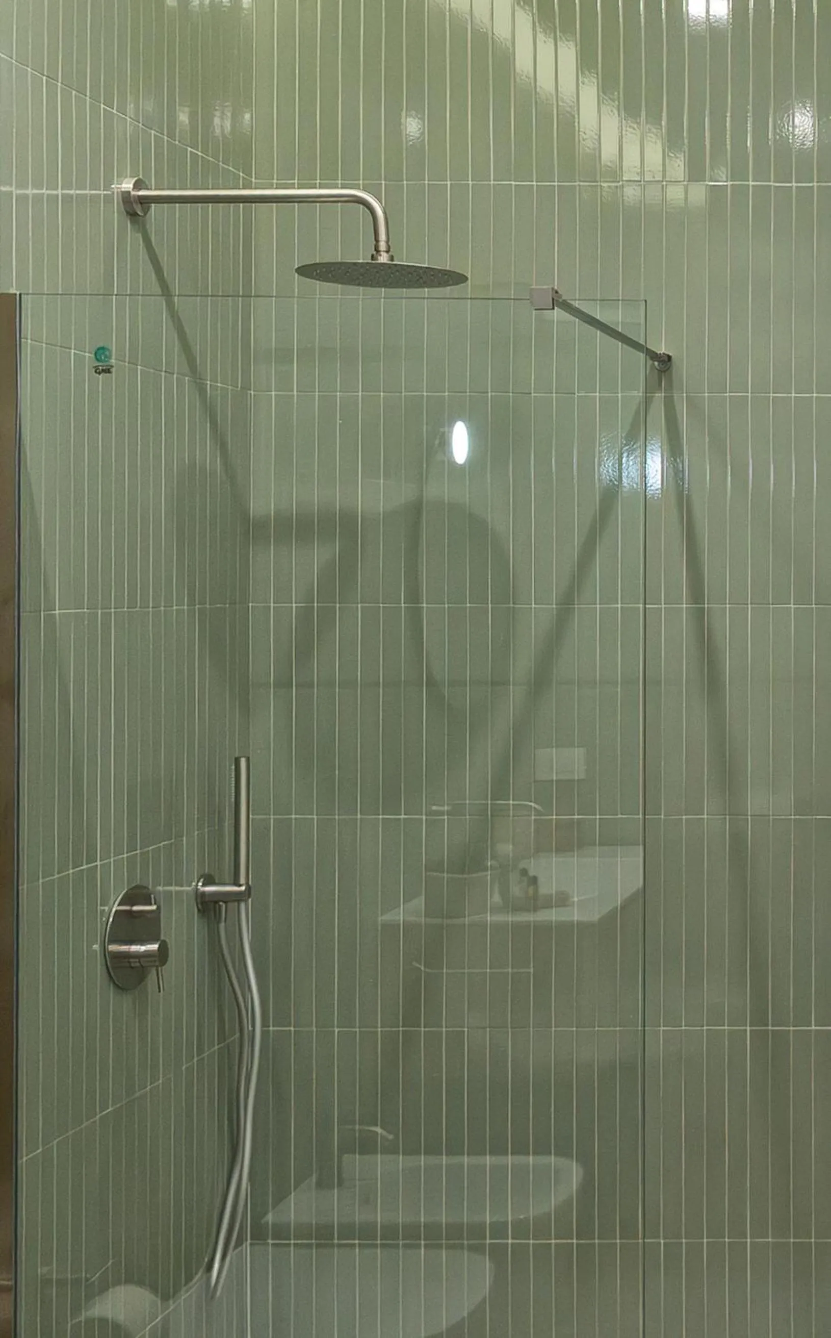 Shower in extra luxury apartment salerno center