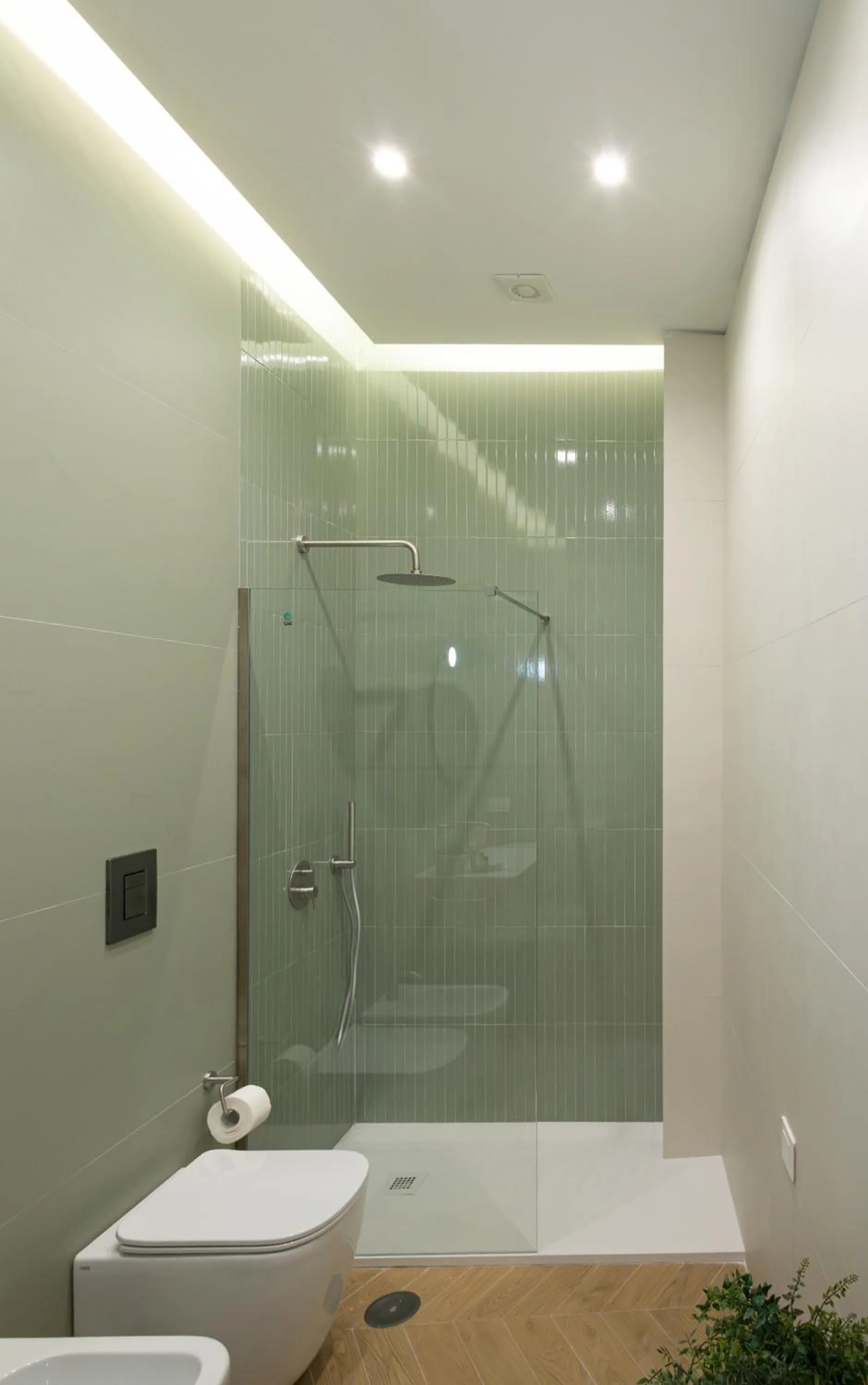 Shower in extra luxury apartment salerno center