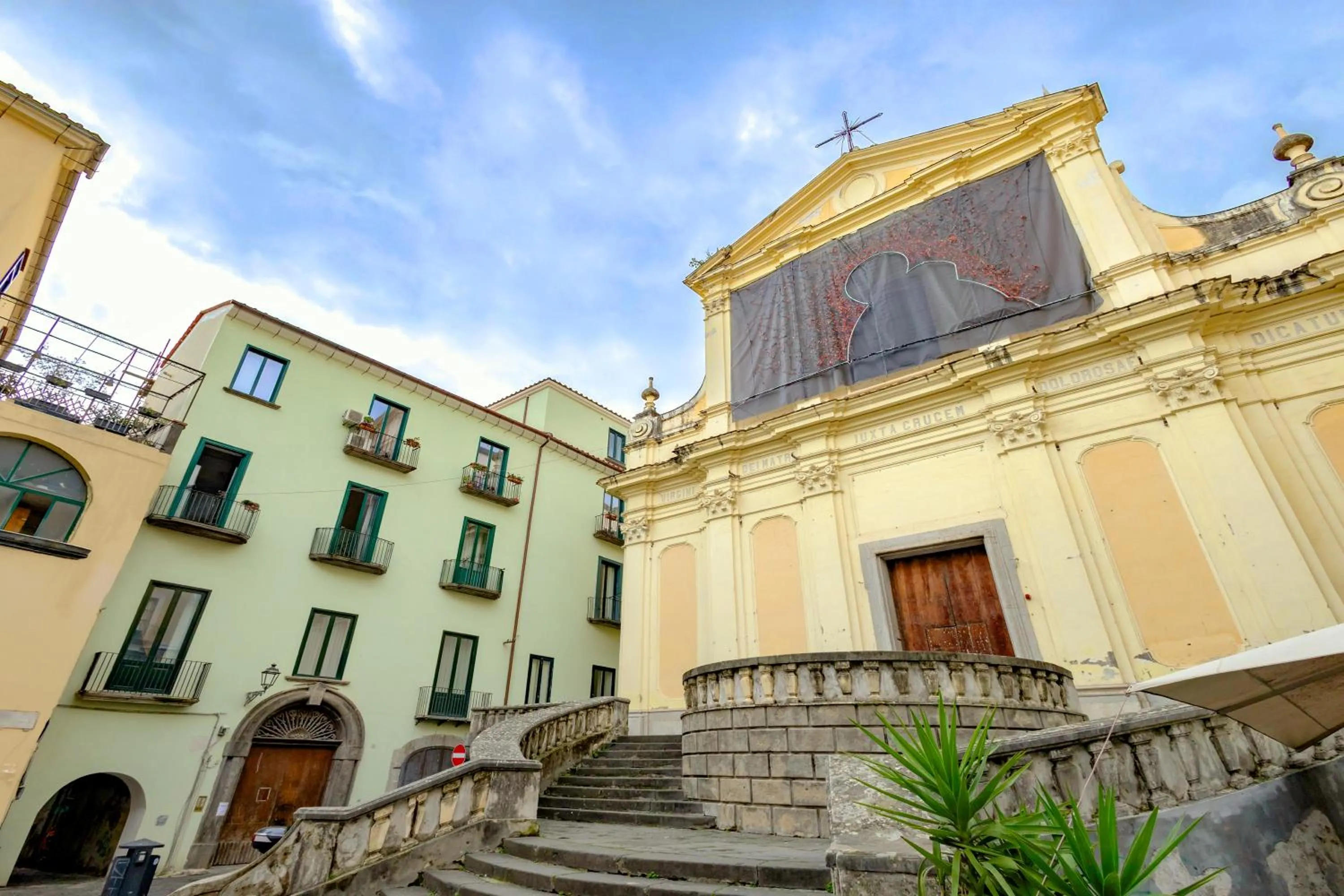 Property building in extra luxury apartment salerno center