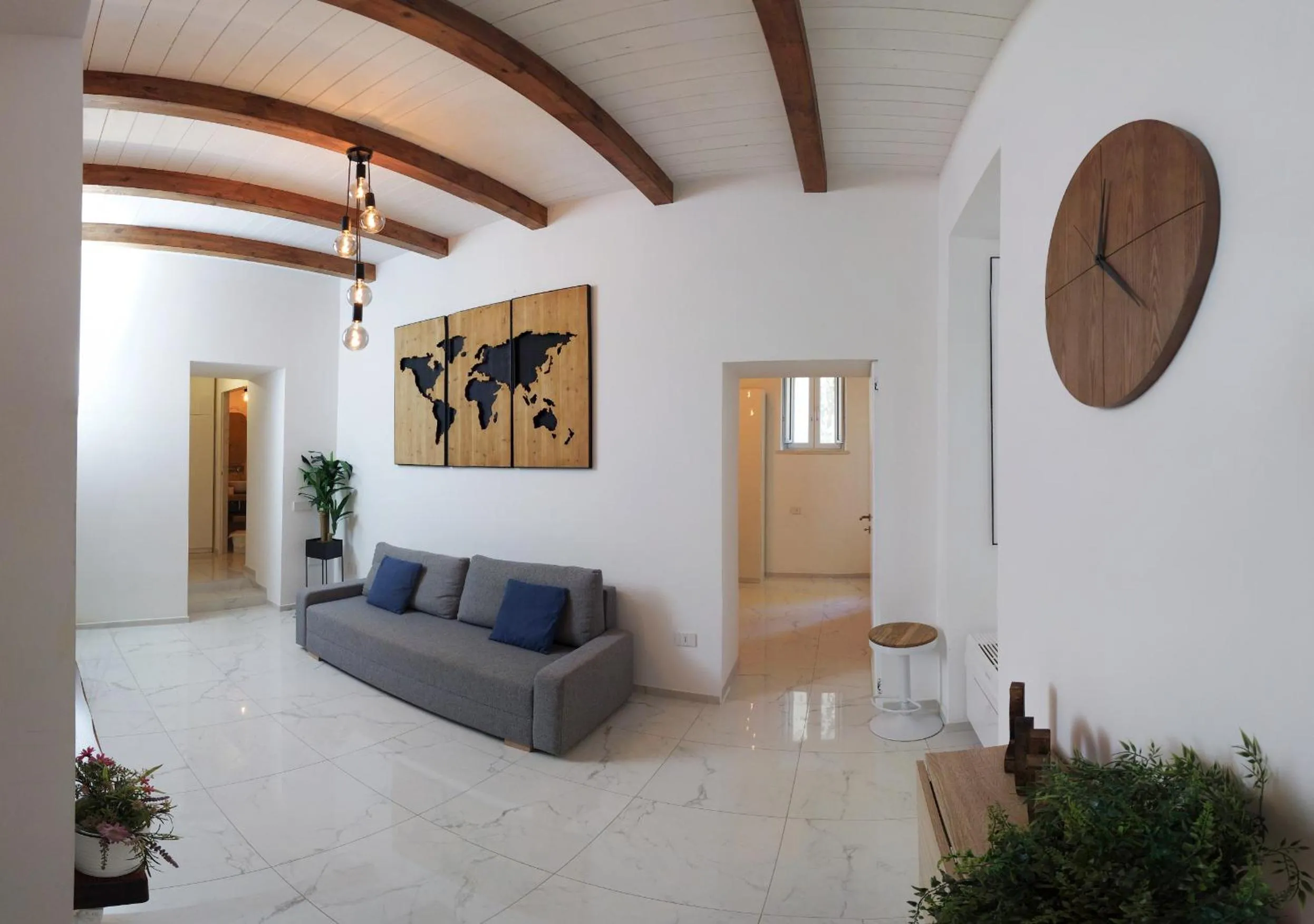 Seating area in extra luxury apartment salerno center