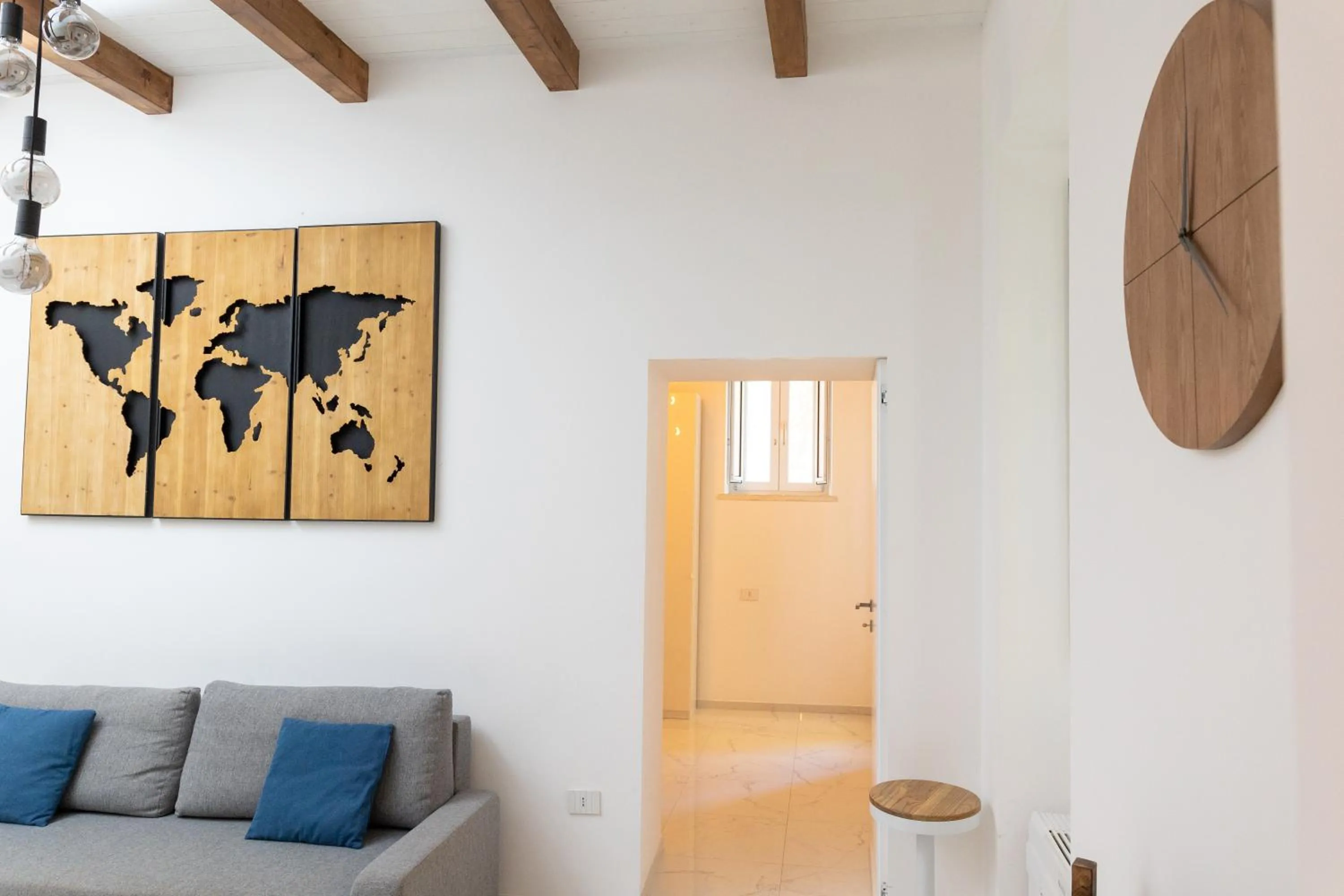 Decorative detail in extra luxury apartment salerno center
