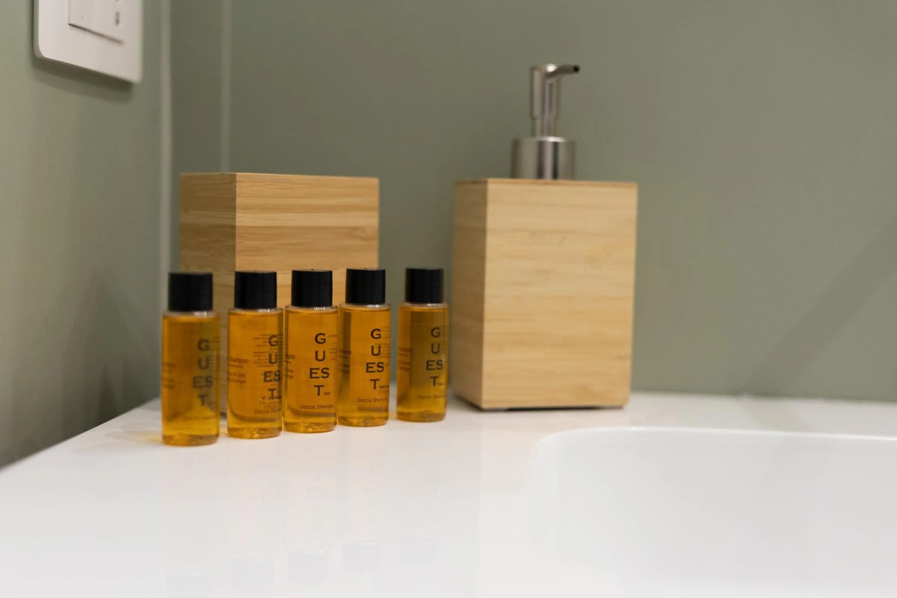 Bathroom in extra luxury apartment salerno center
