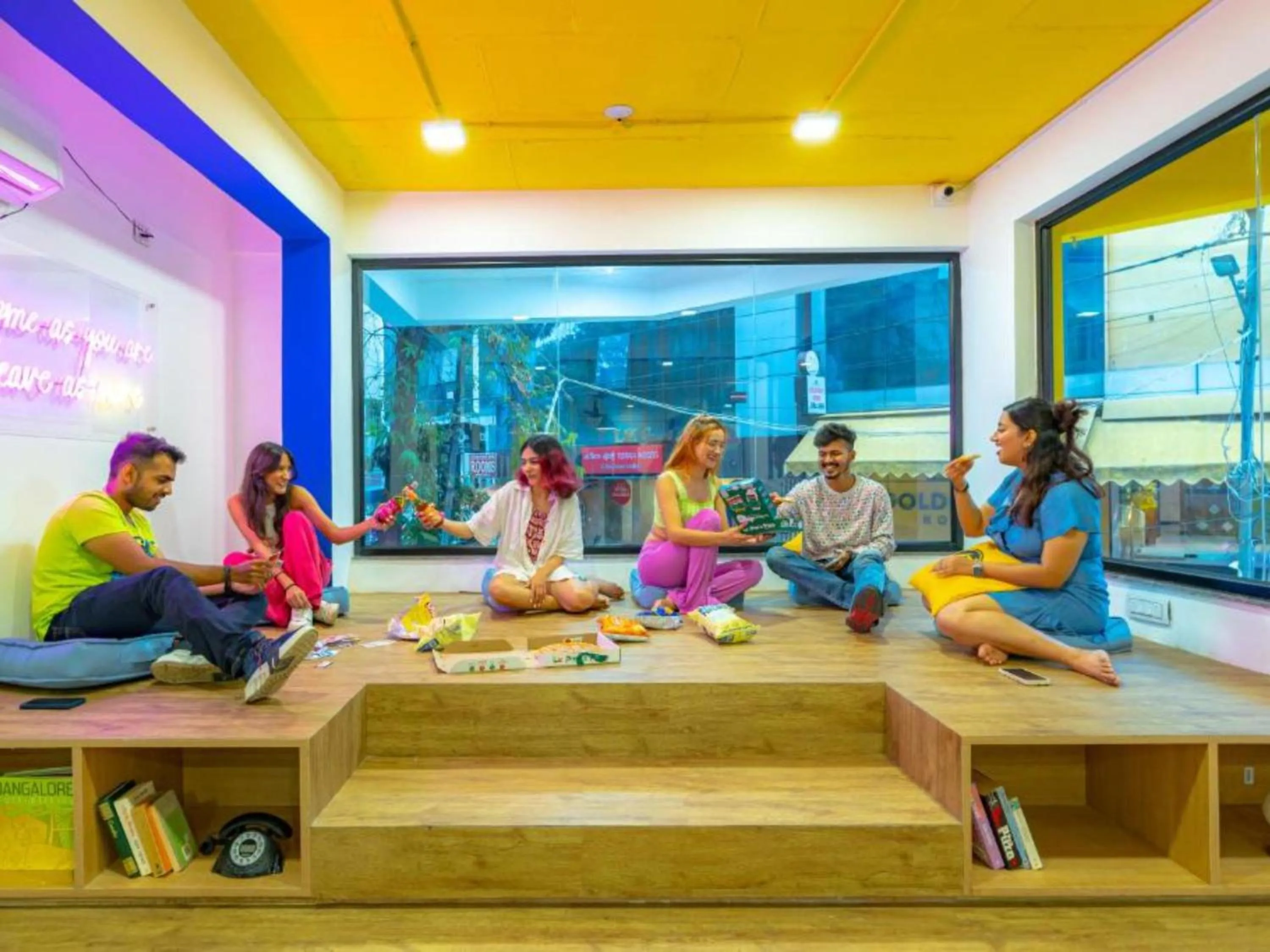 People in The Hosteller Bangalore, Koramangala