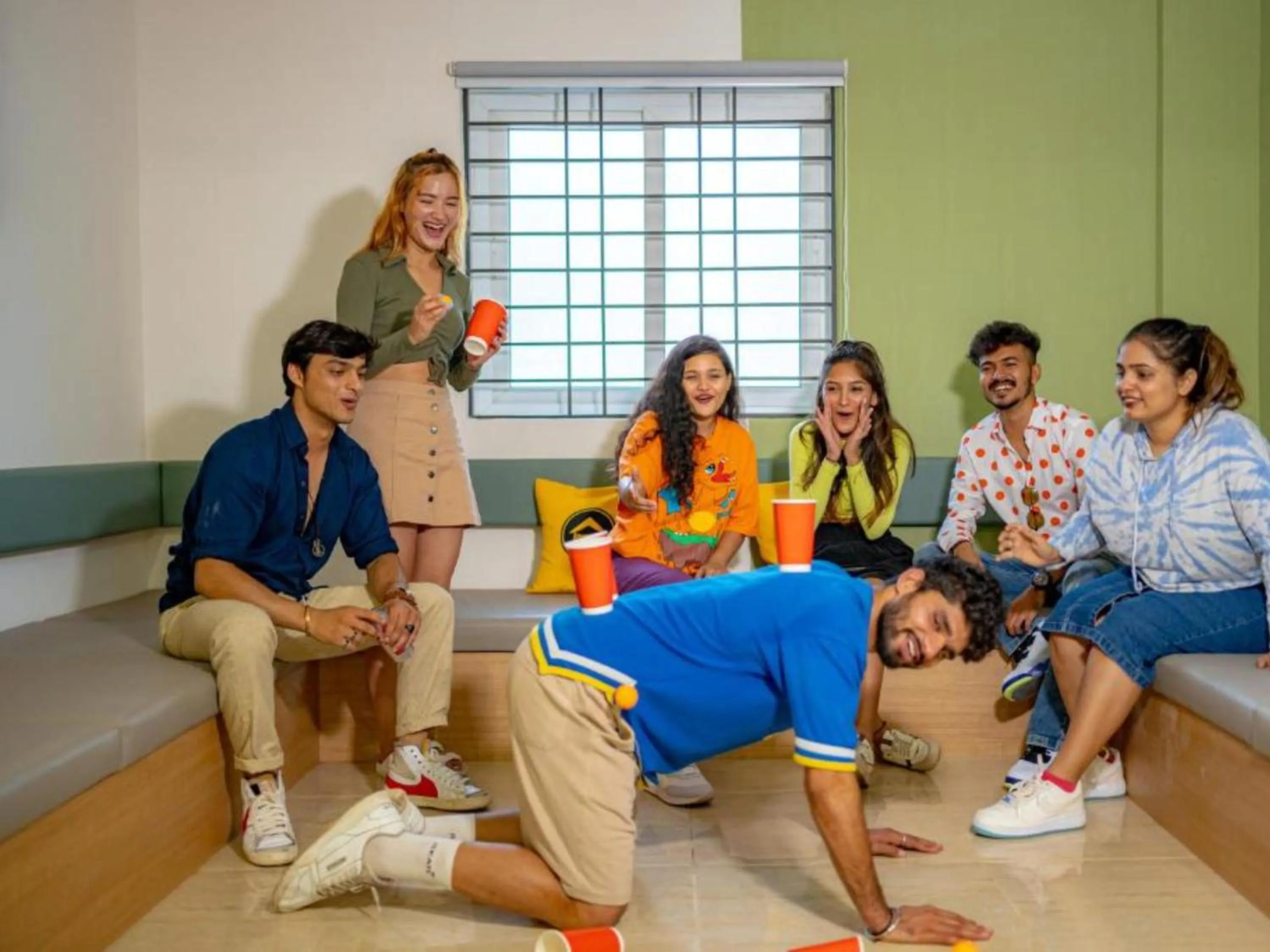 People in The Hosteller Bangalore, Koramangala