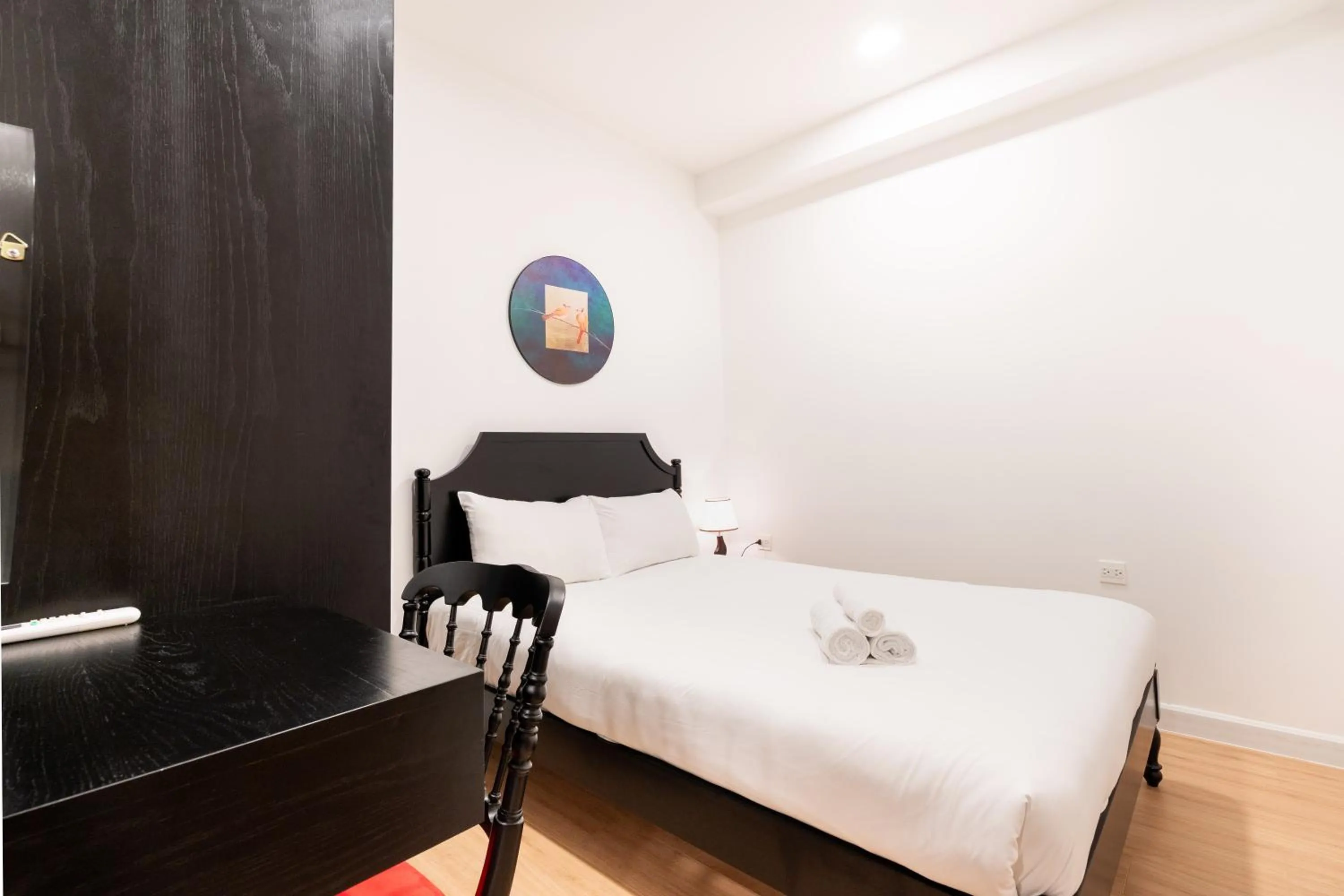 Bed in Otis Soho Saigon Balcony Apartment