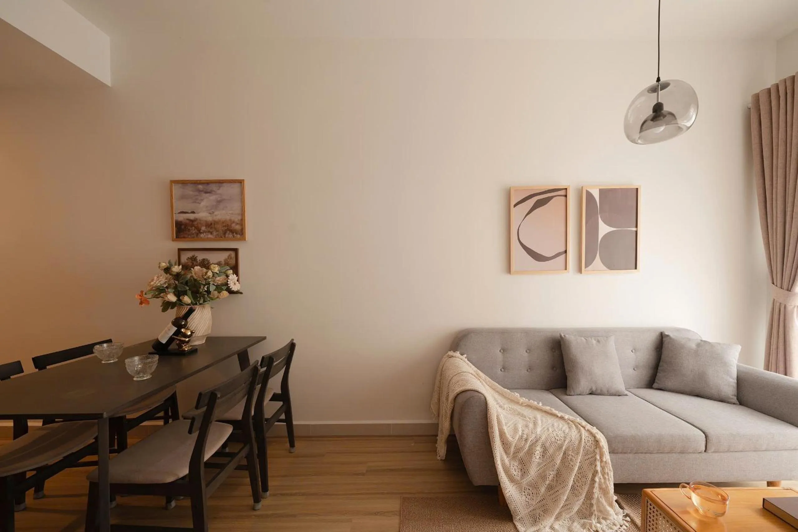 Living room in Otis Soho Saigon Balcony Apartment
