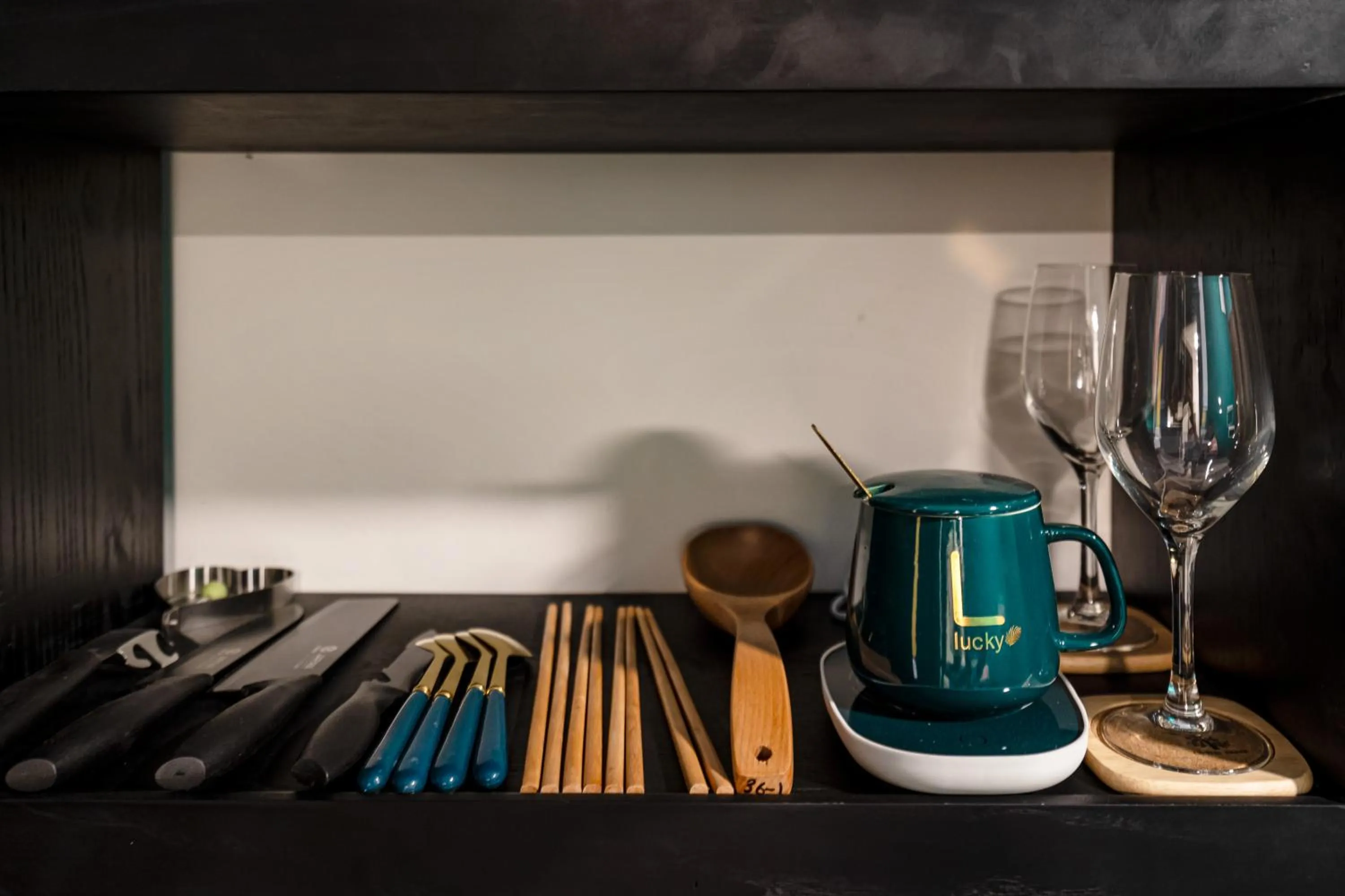 Coffee/tea facilities in Otis Soho Saigon Balcony Apartment