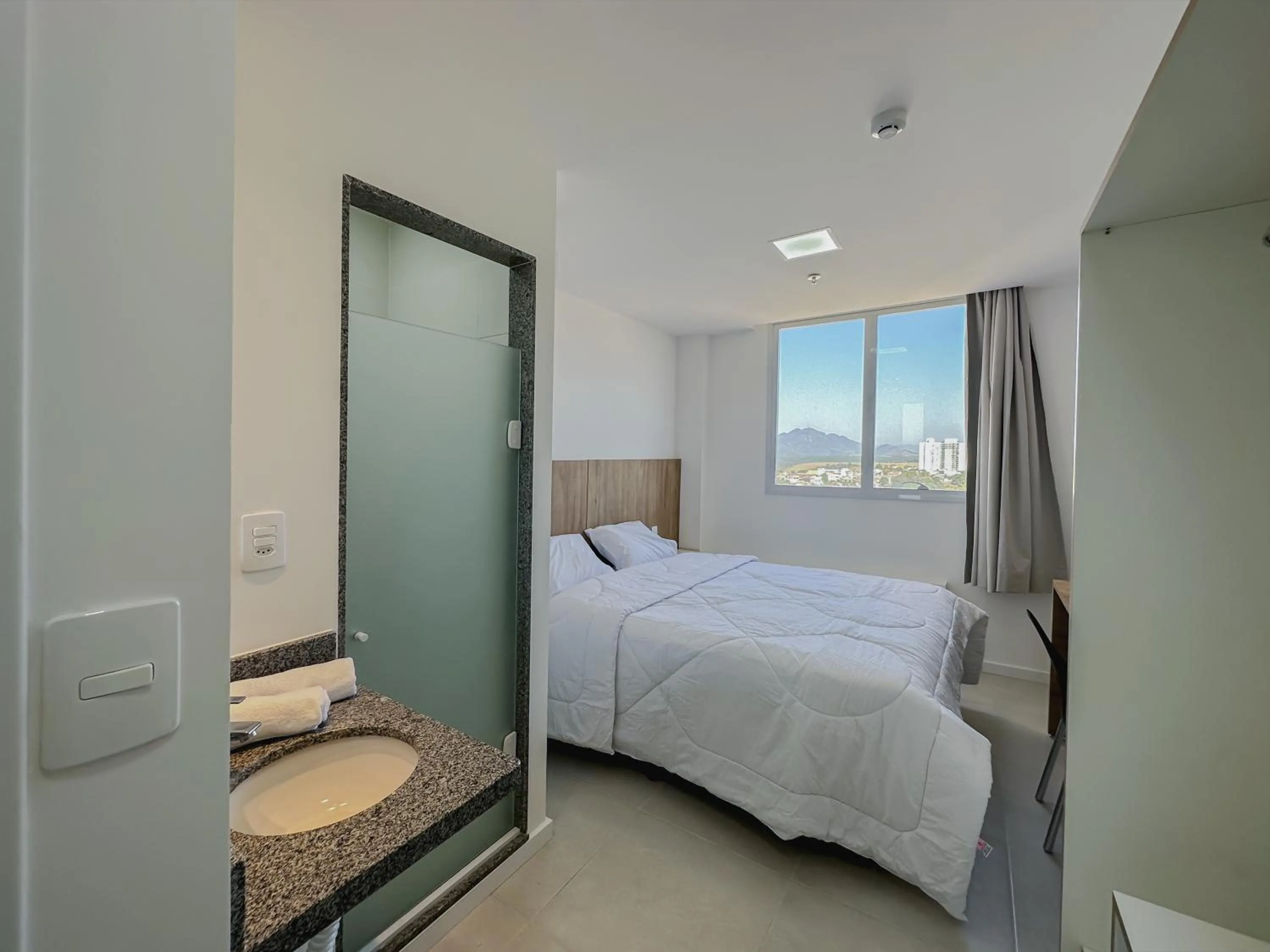 Photo of the whole room, Bed in Go Inn Aracruz