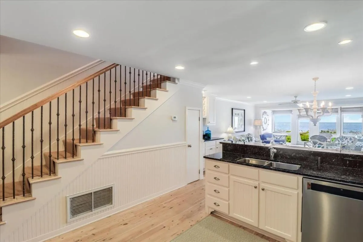 Kitchen or kitchenette in Beach Club Villa 30 - Coastal Oceanfront! Pool! Walkout!