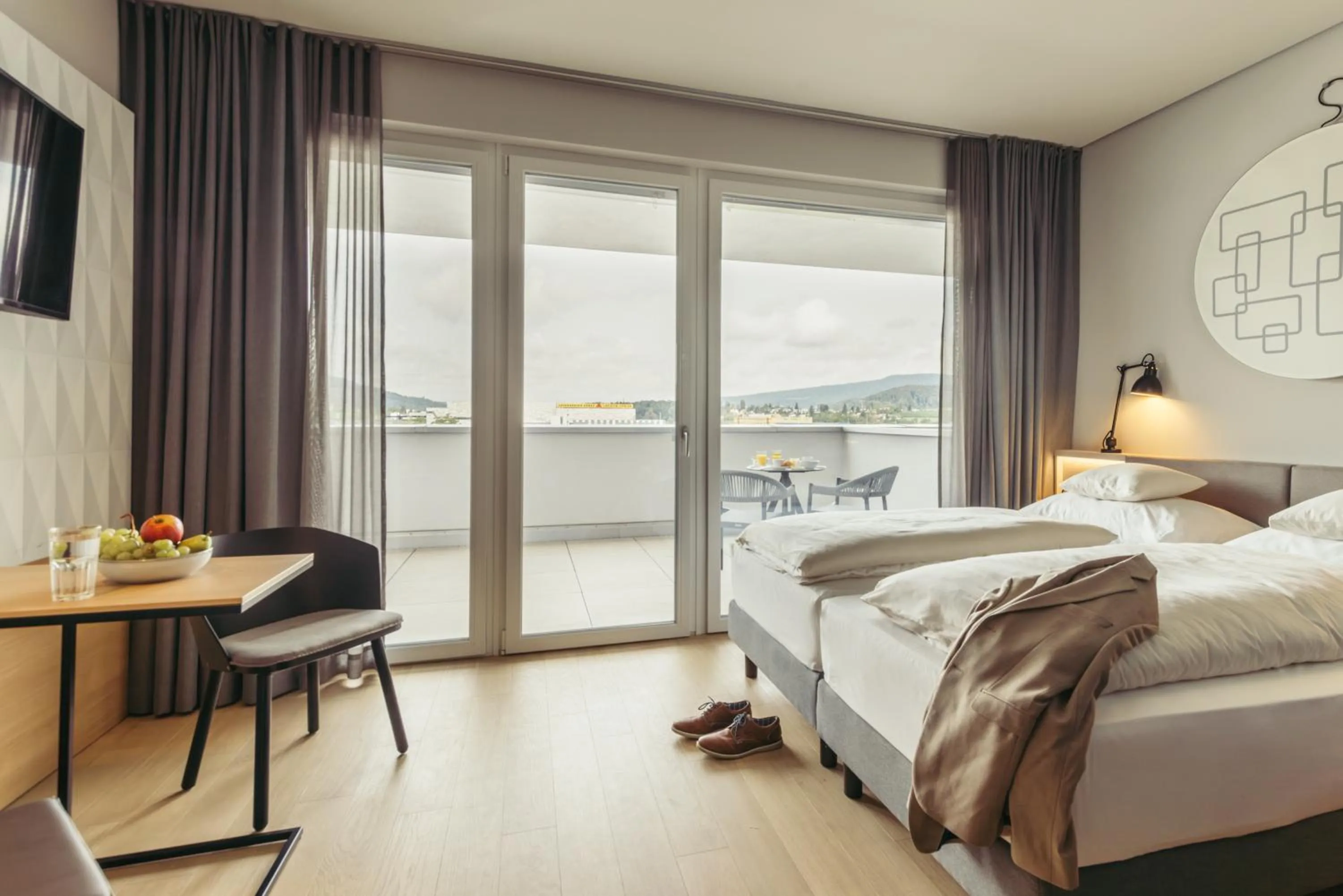 Balcony/Terrace, Bed in harry's home Zürich-Limmattal