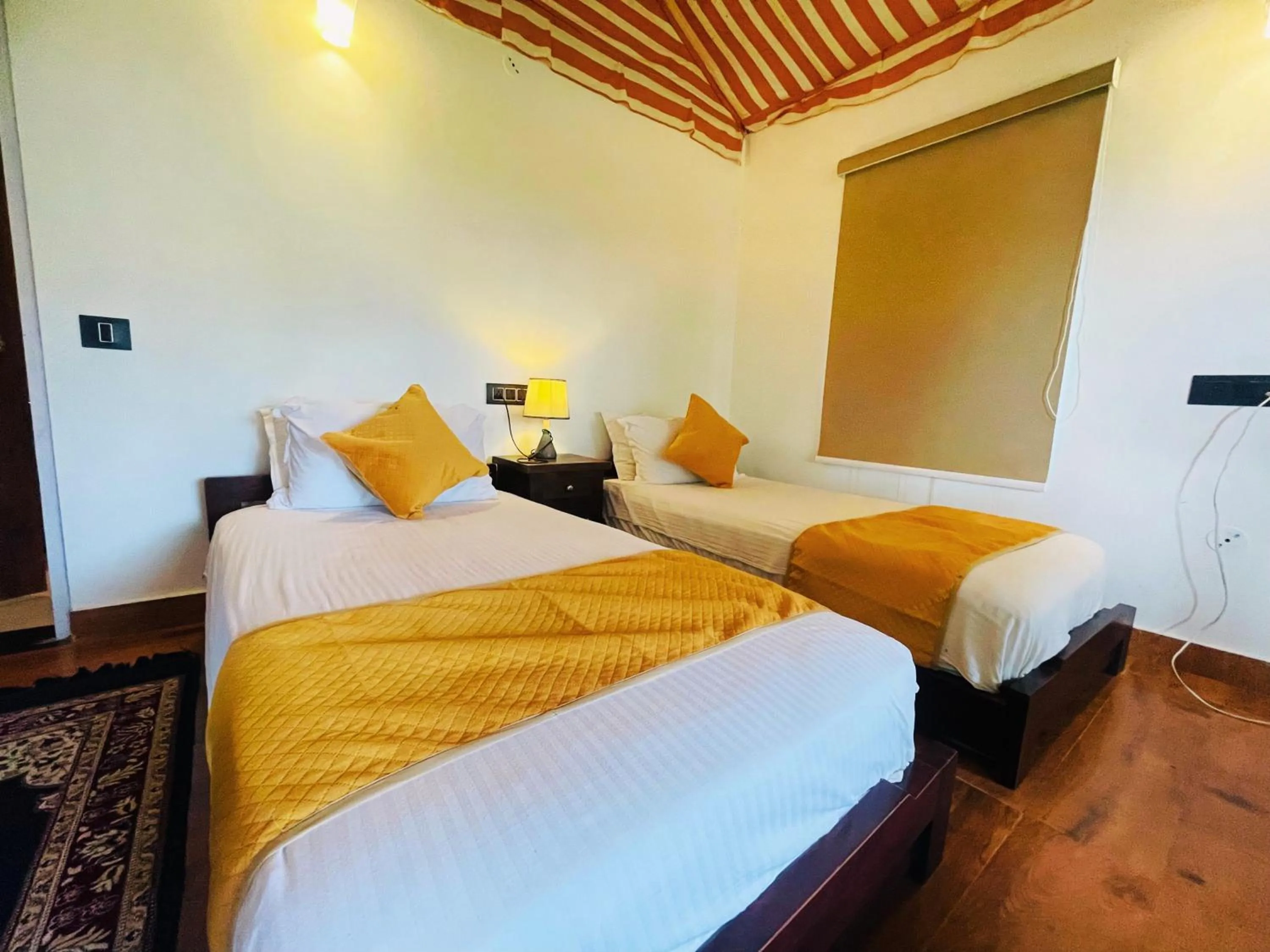 Photo of the whole room, Bed in Cattle Inn Resort - Luxury Cottages Pushkar