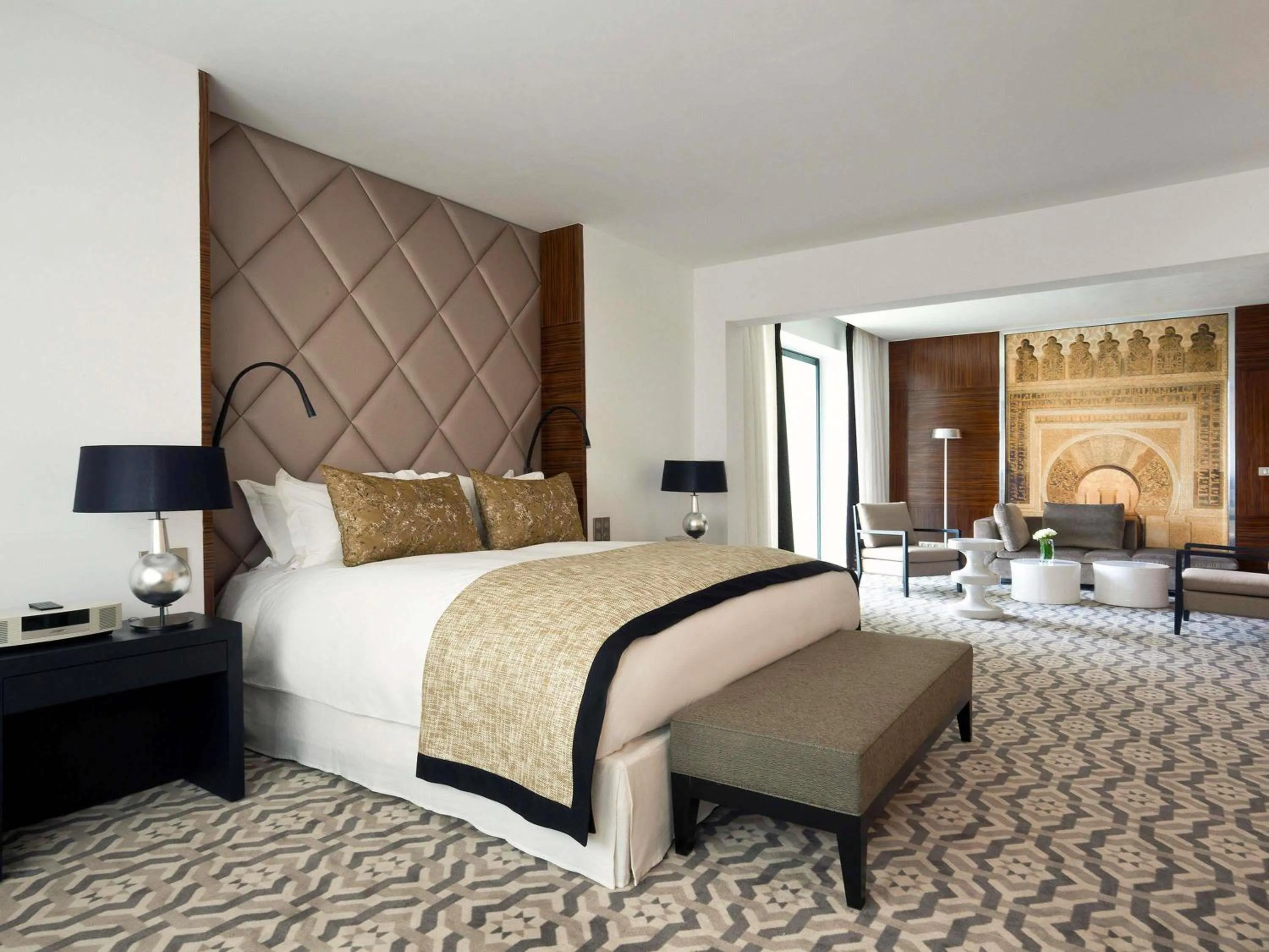 Bedroom, Bed in Sofitel Rabat Jardin Des Roses