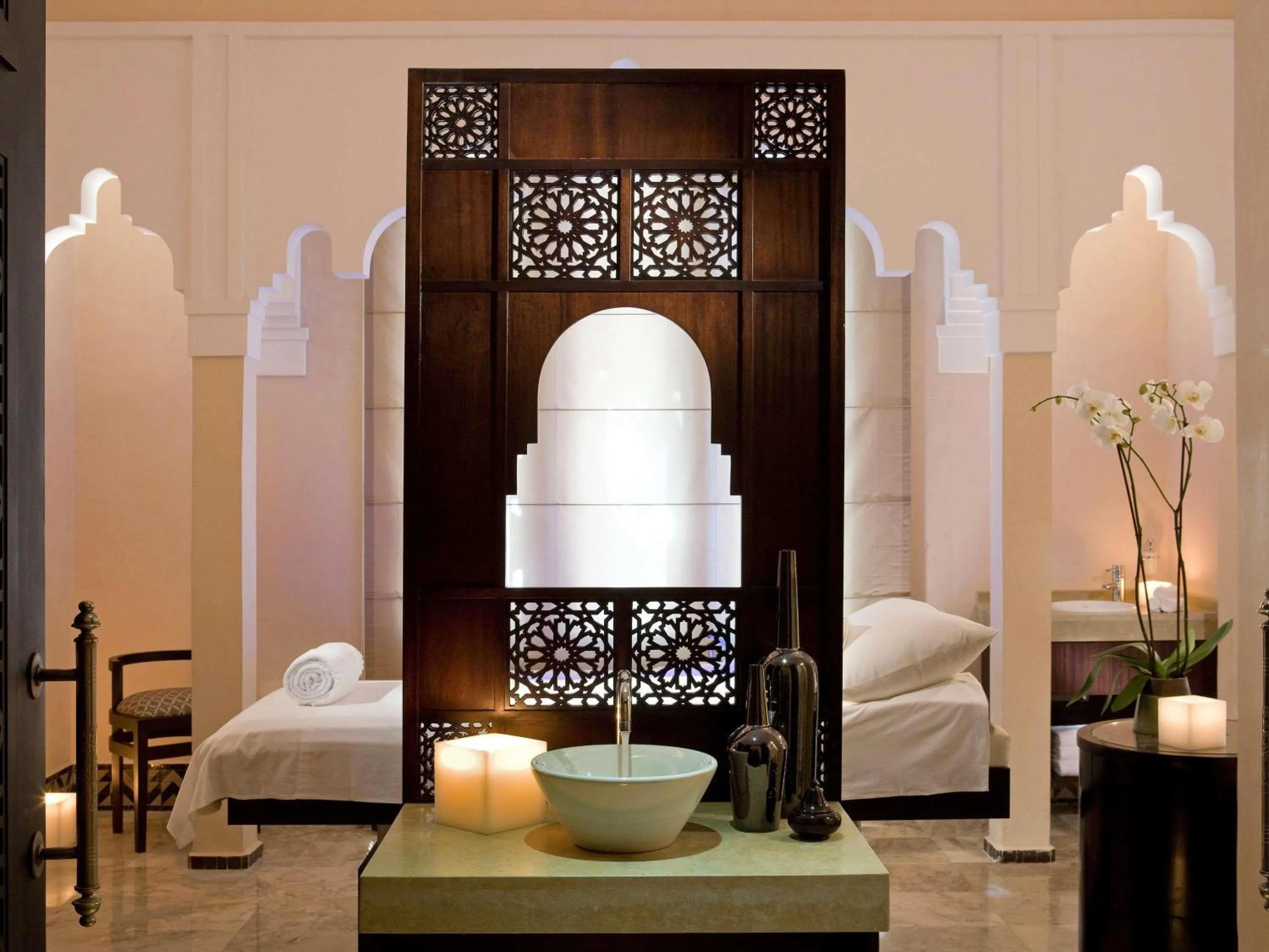 Spa and wellness centre/facilities, Bed in Sofitel Rabat Jardin Des Roses