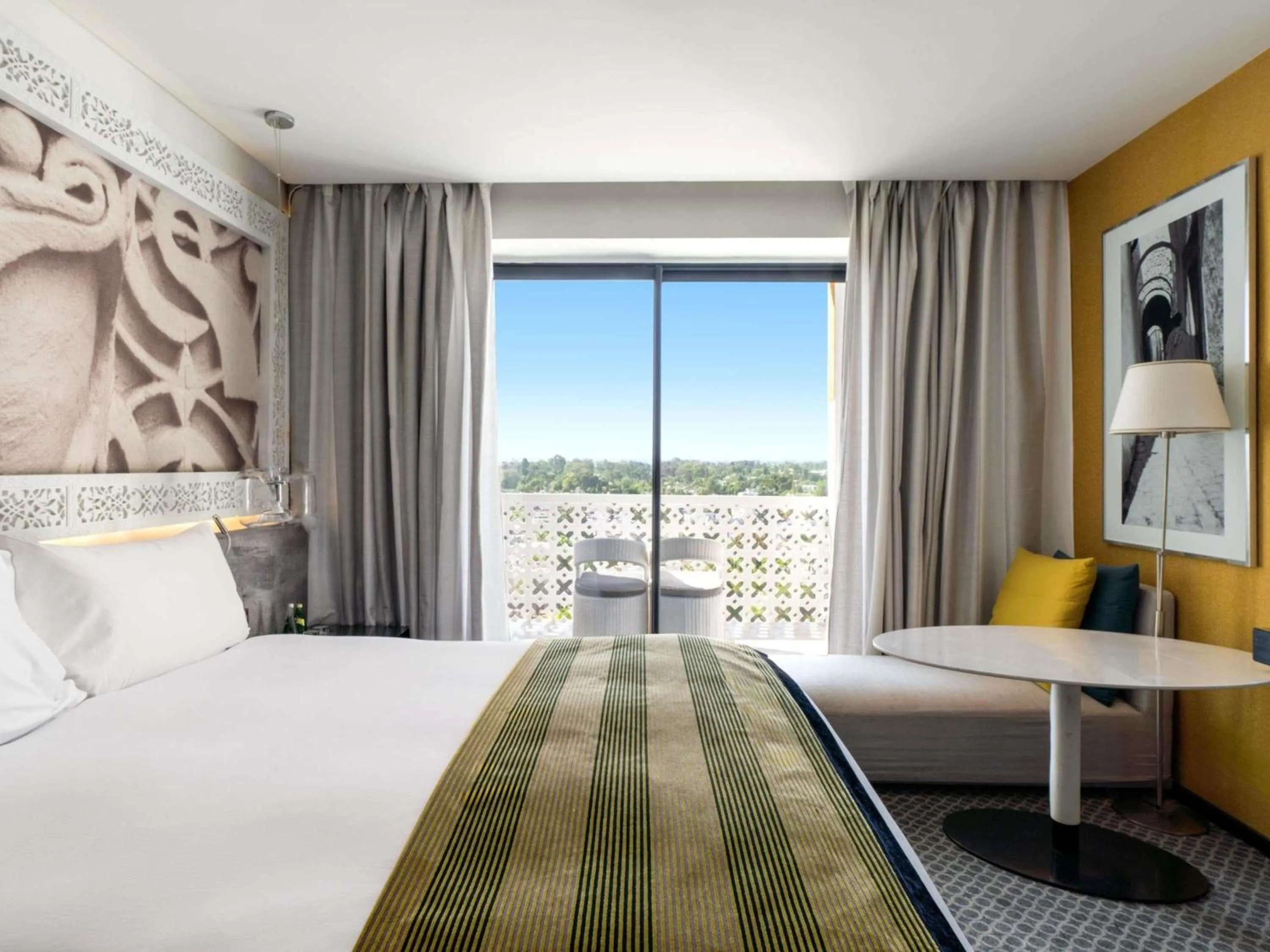 Property building, Bed in Sofitel Rabat Jardin Des Roses