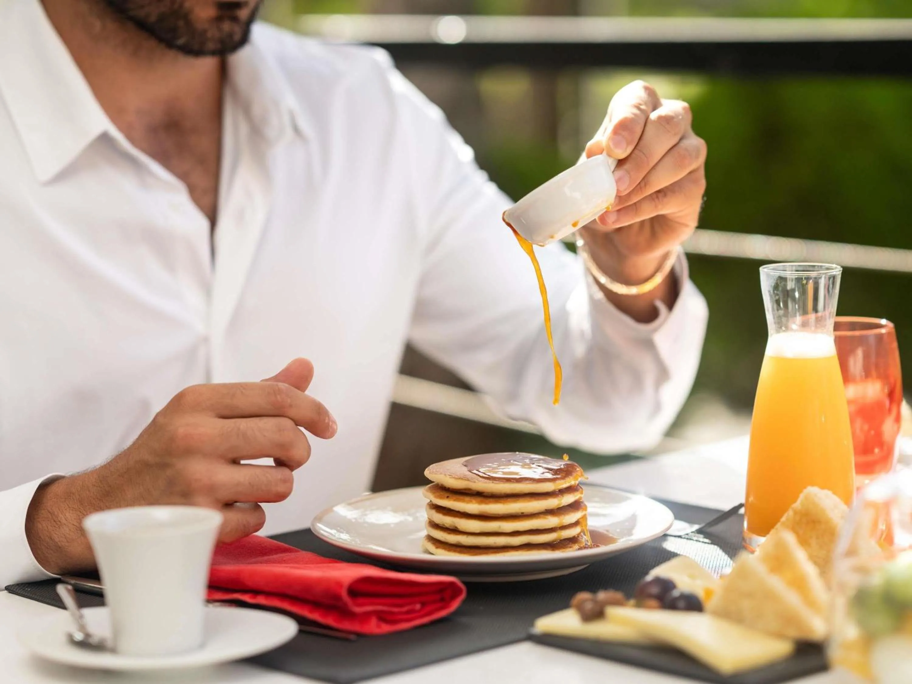 Breakfast in Sofitel Rabat Jardin Des Roses