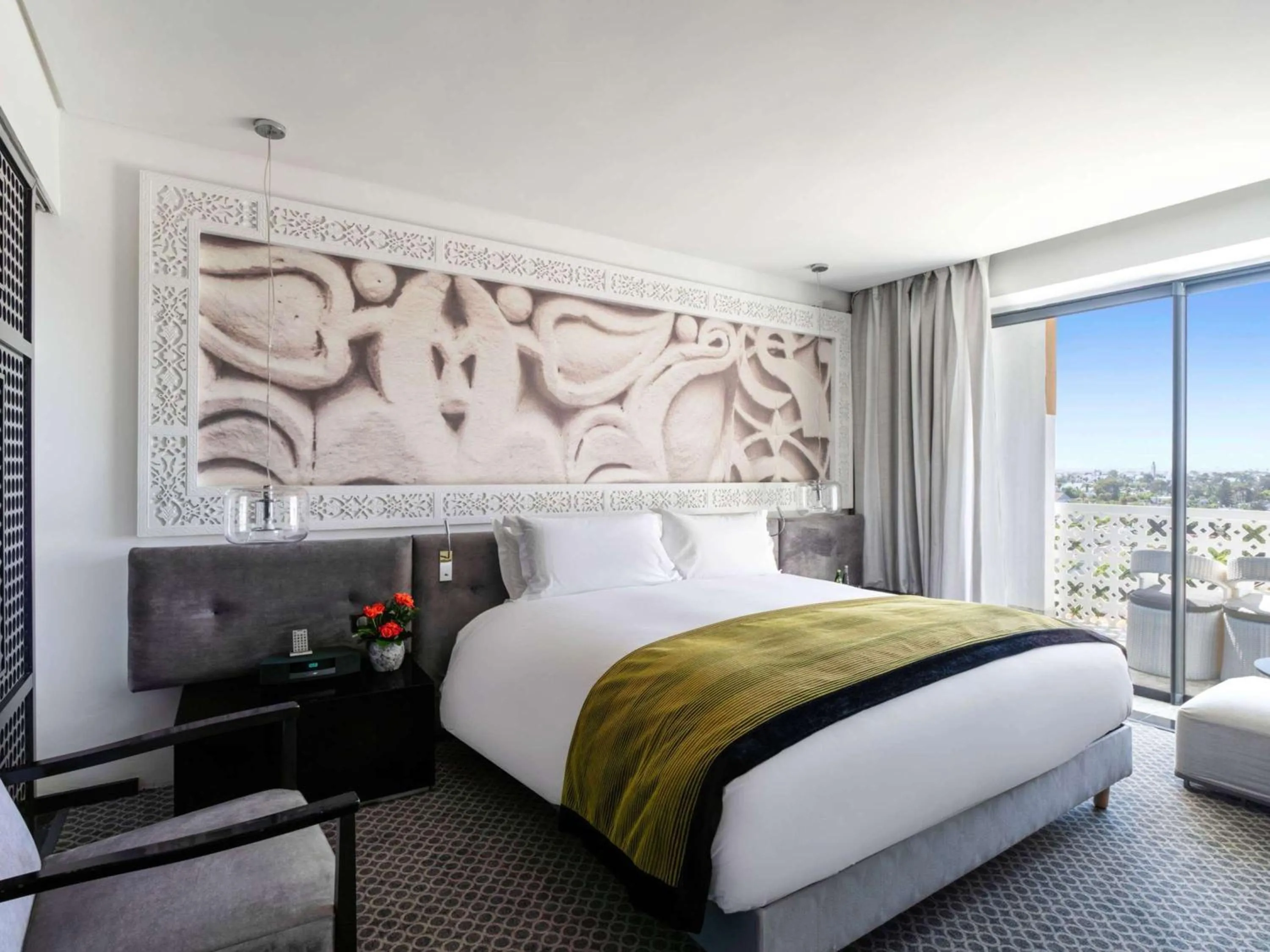 Deluxe King Room in Sofitel Rabat Jardin Des Roses