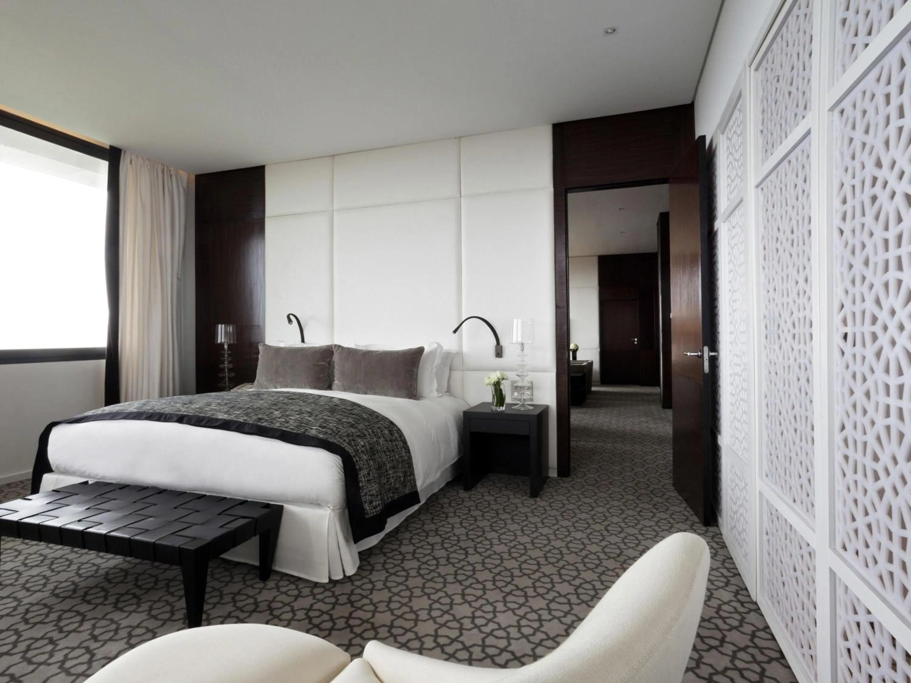 Bedroom, Bed in Sofitel Rabat Jardin Des Roses