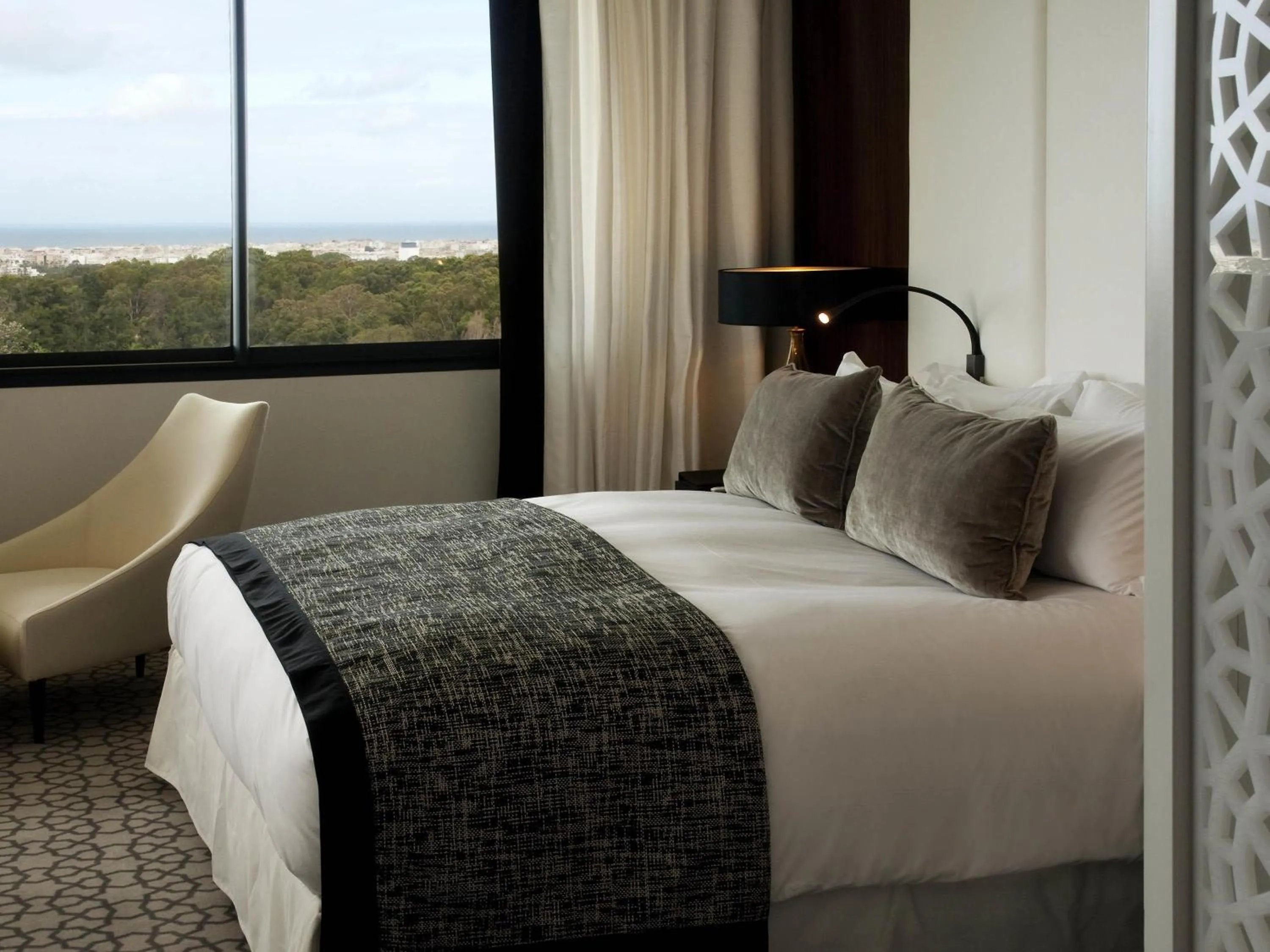 Bedroom, Bed in Sofitel Rabat Jardin Des Roses