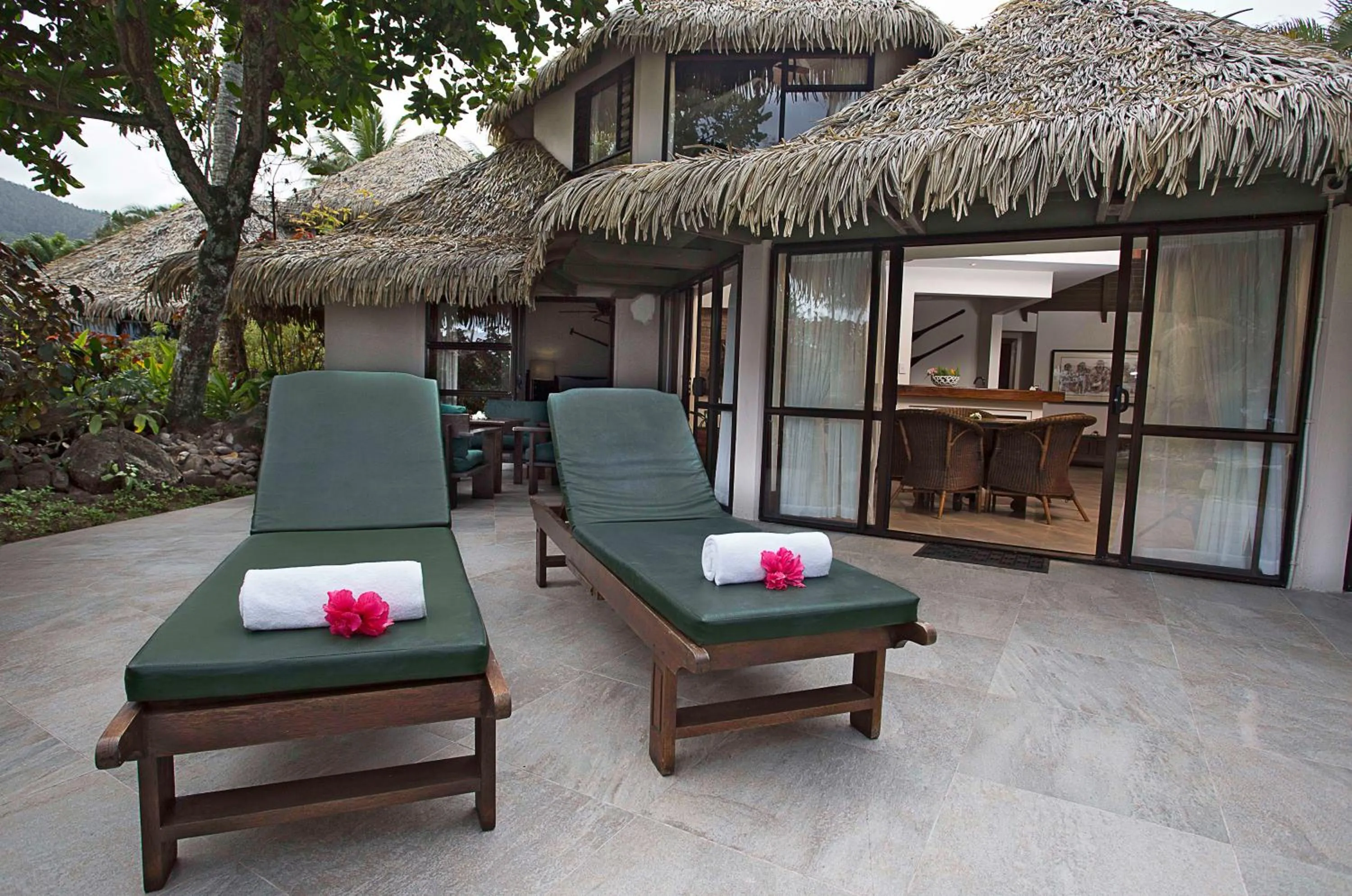 Patio in Pacific Resort Rarotonga