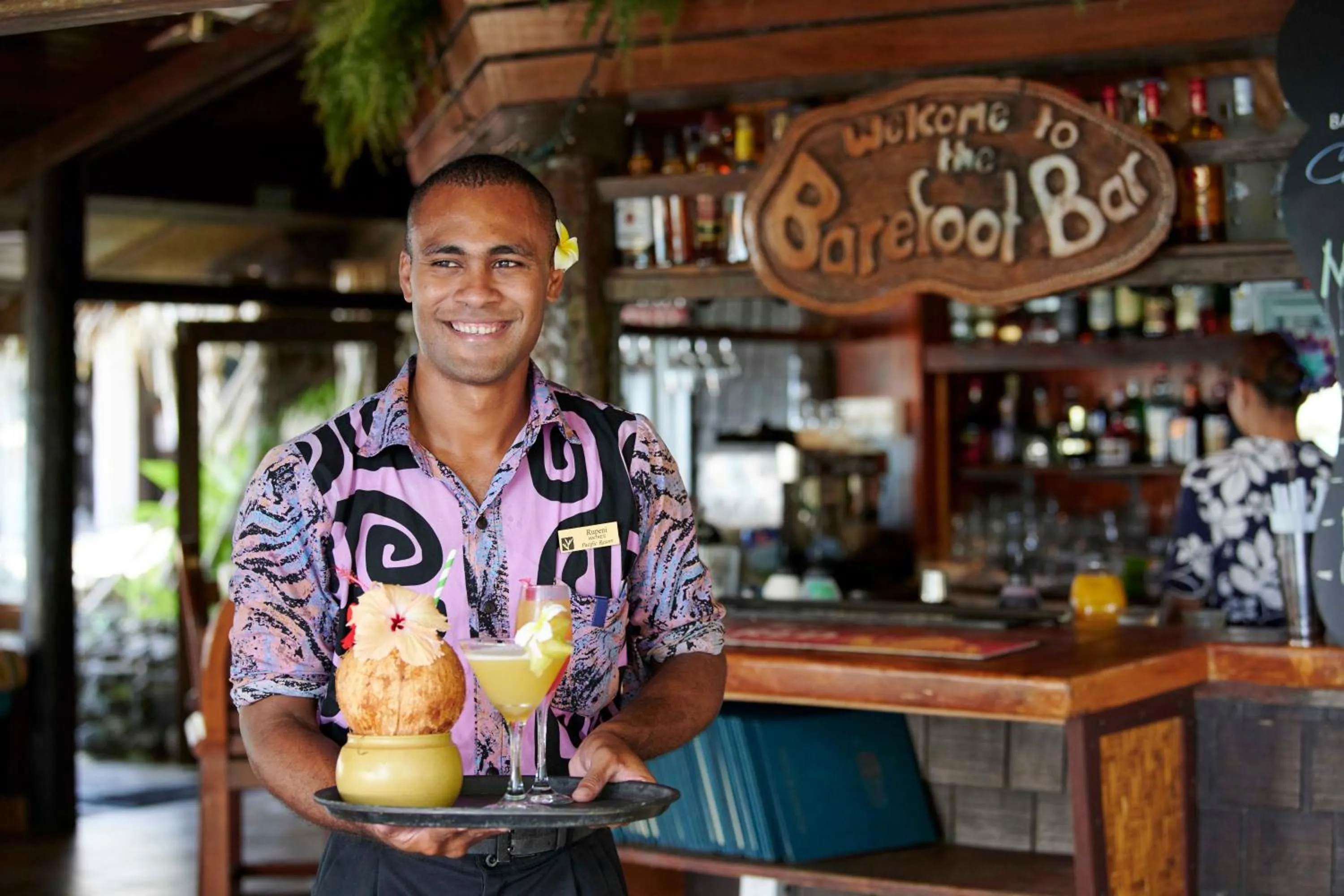 Staff in Pacific Resort Rarotonga