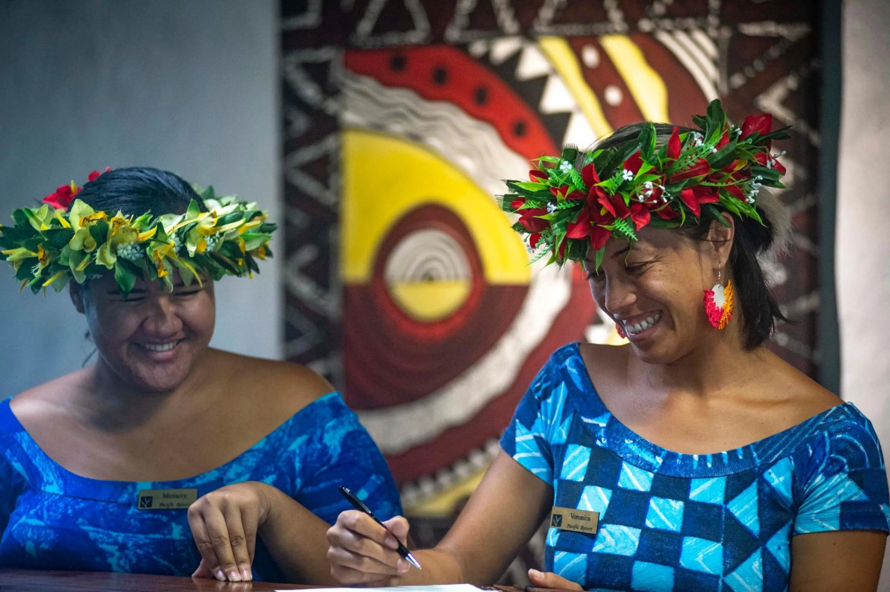 Staff in Pacific Resort Rarotonga