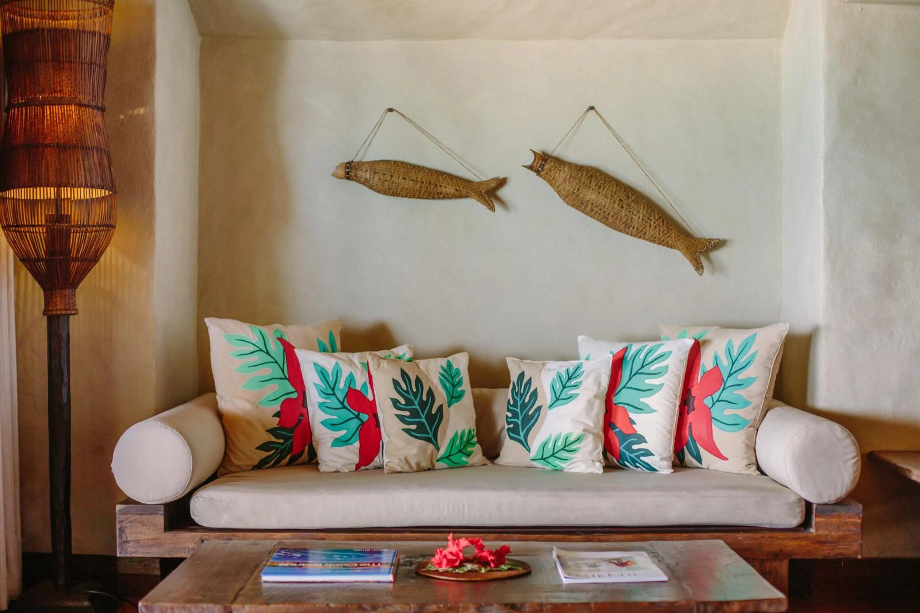 Seating area in Pacific Resort Aitutaki - Adults Only