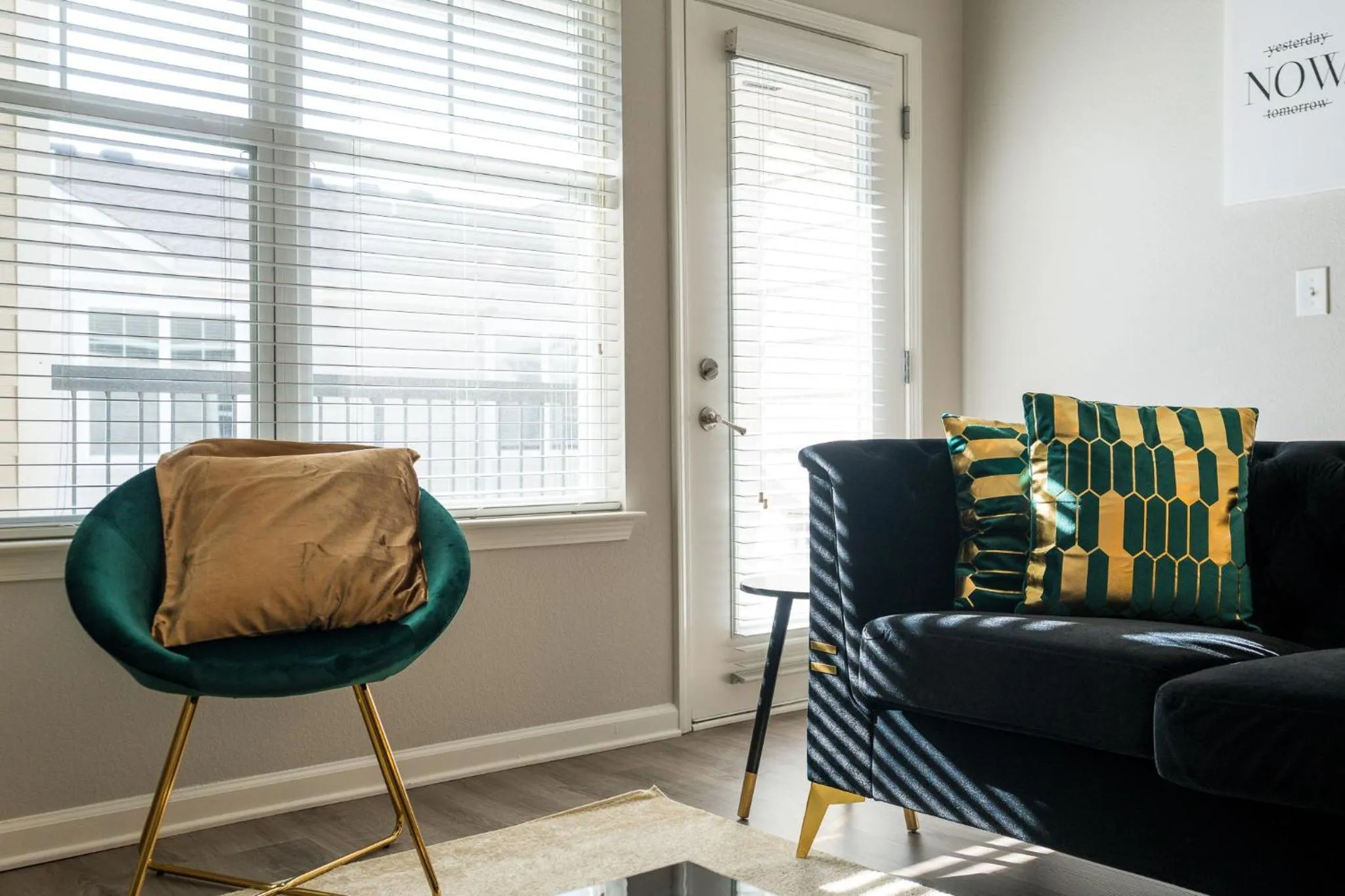 Seating area in Charming 1-BD Retreat Tranquil Zionsville